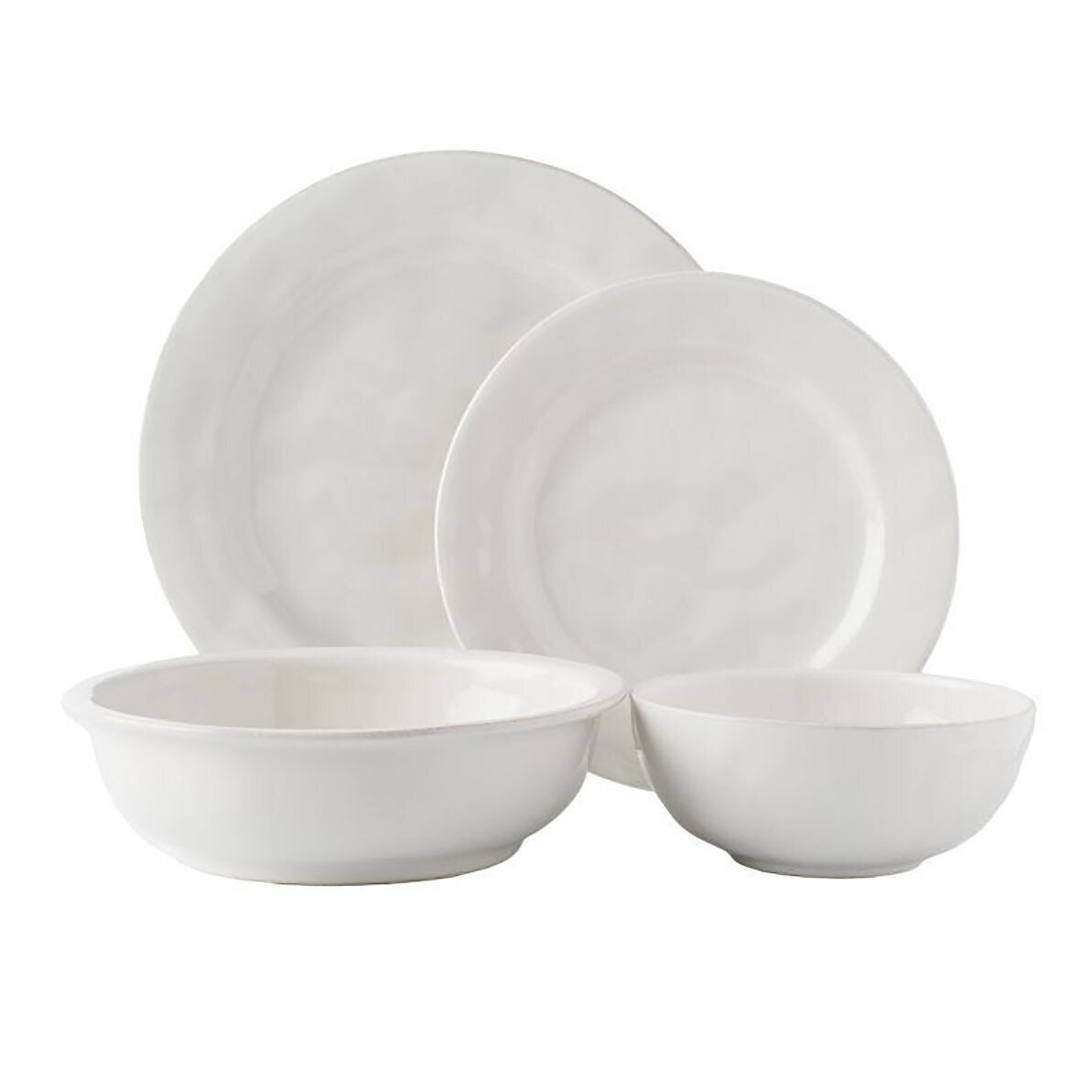 Juliska Puro Whitewash 4 Piece Place Setting KS40/10, MPN: KS40/10, 815261029437