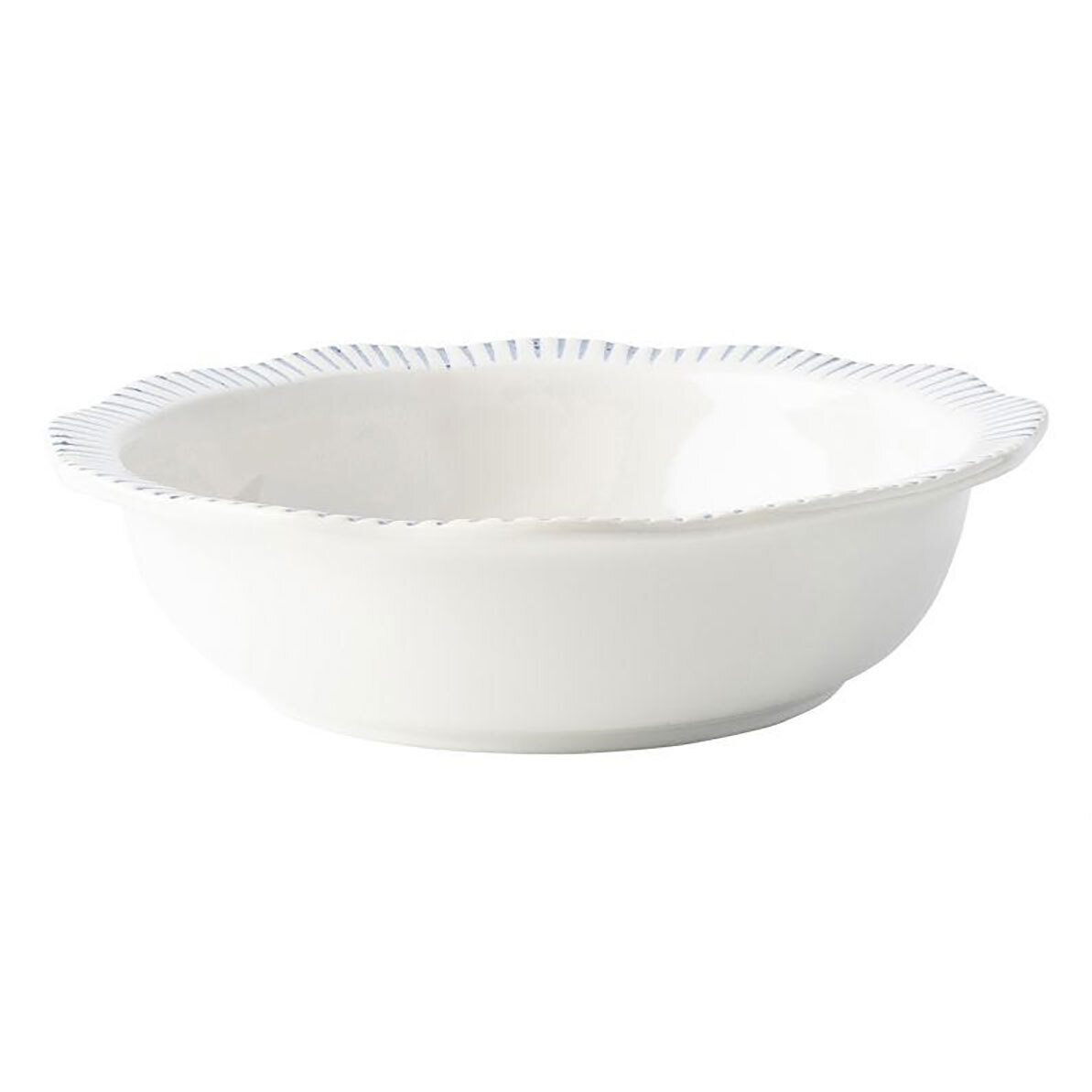 Juliska Sitio Stripe Indigo 12 Inch Serving Bowl KW31/046, MPN: KW31/046, 810882033719