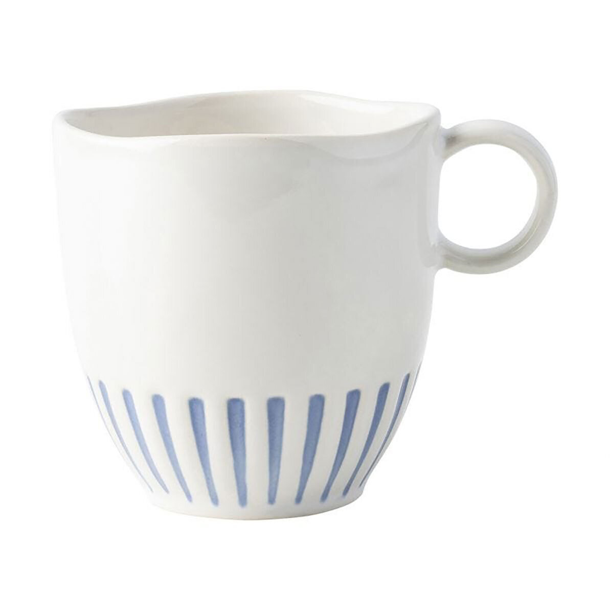 Juliska Sitio Stripe Indigo Mug KW46/046, MPN: KW46/046, 810882033726