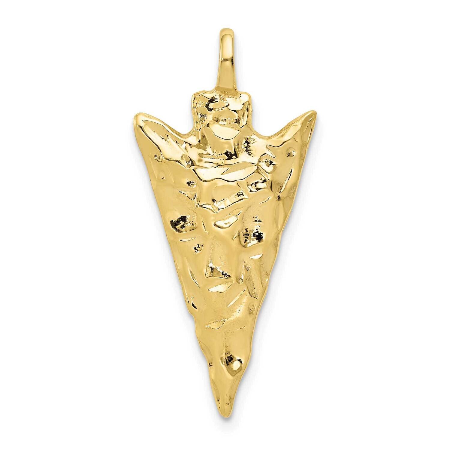 Arrow Head Charm 10k Gold 10A0932, MPN: 10A0932,