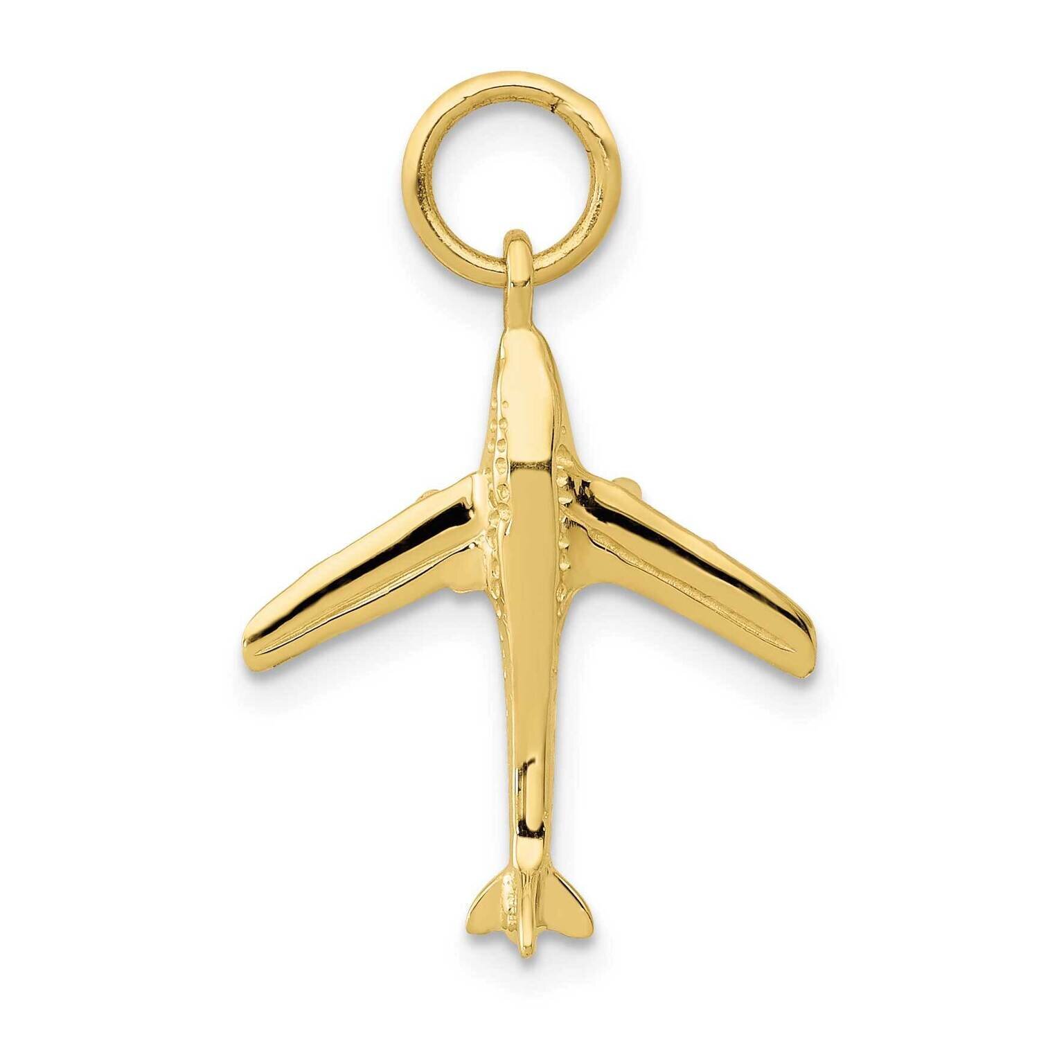 Jet Charm 10k Gold 10A4278/L, MPN: 10A4278/L,