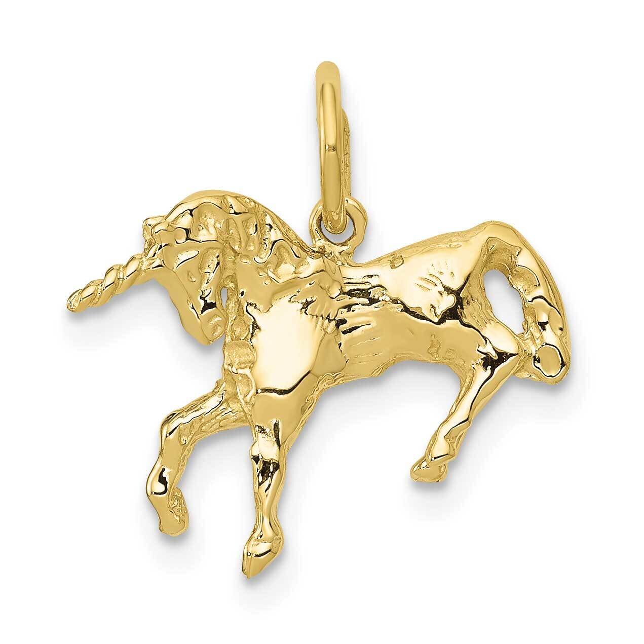 Unicorn Charm 10k Gold 10A4704/L, MPN: 10A4704/L,