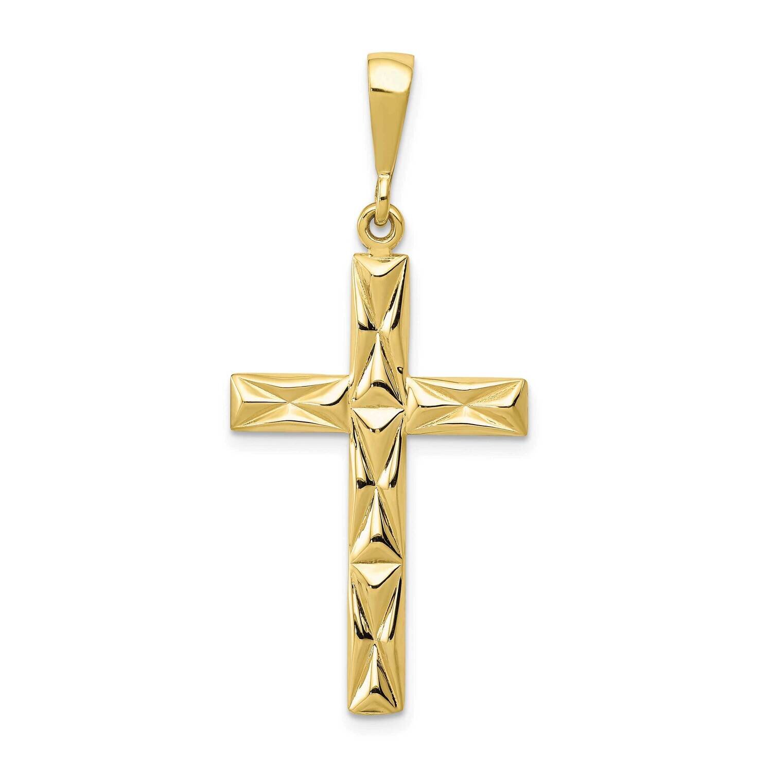 Reversible Latin Cross Pendant 10k Gold 10C2728, MPN: 10C2728,