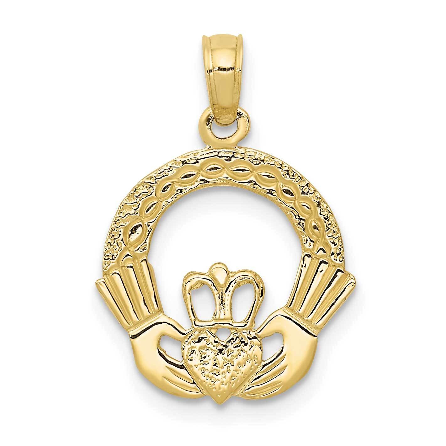 Claddagh Charm 10k Gold 10C3035, MPN: 10C3035,