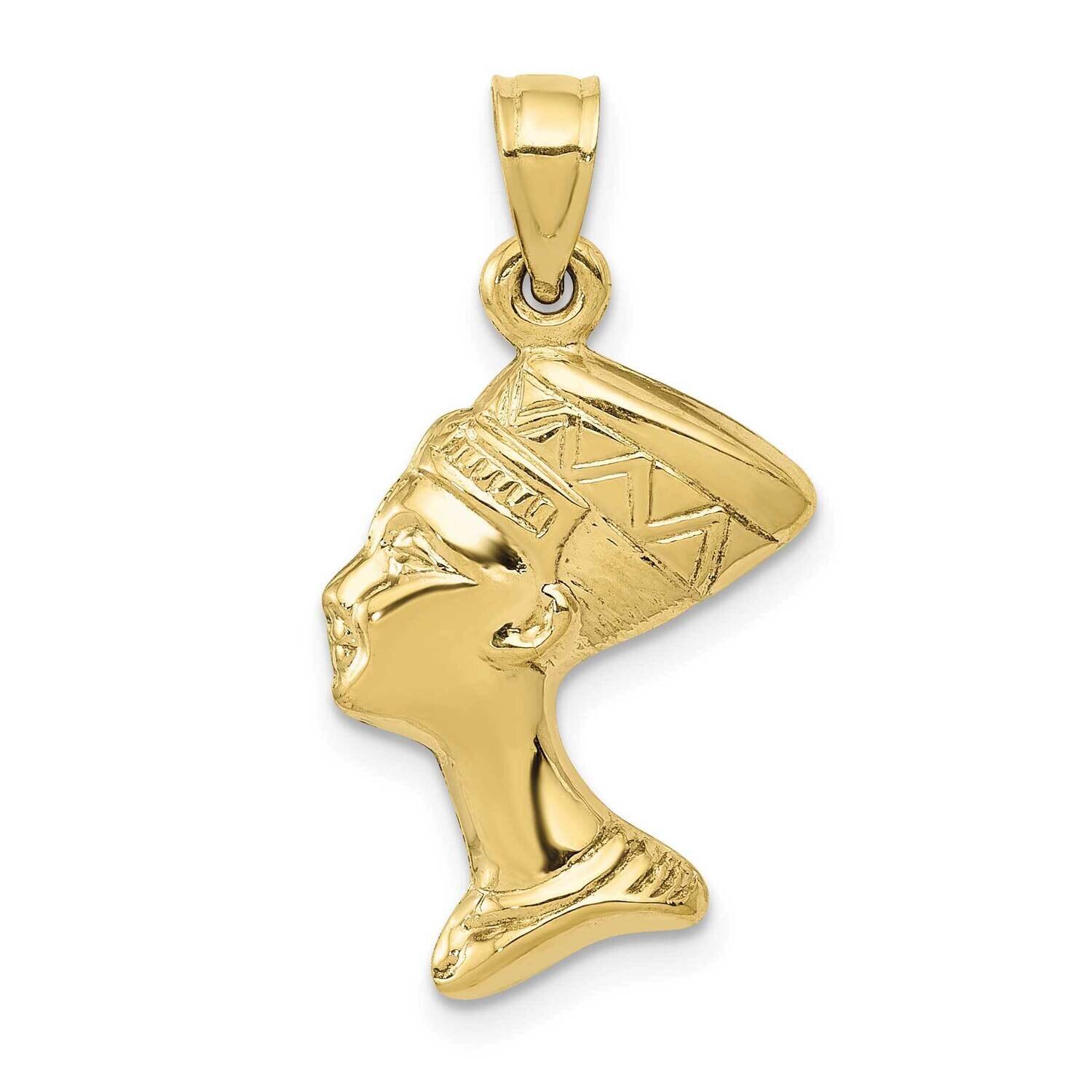 3-D Nefertiti Pendant 10k Gold 10C3068, MPN: 10C3068,