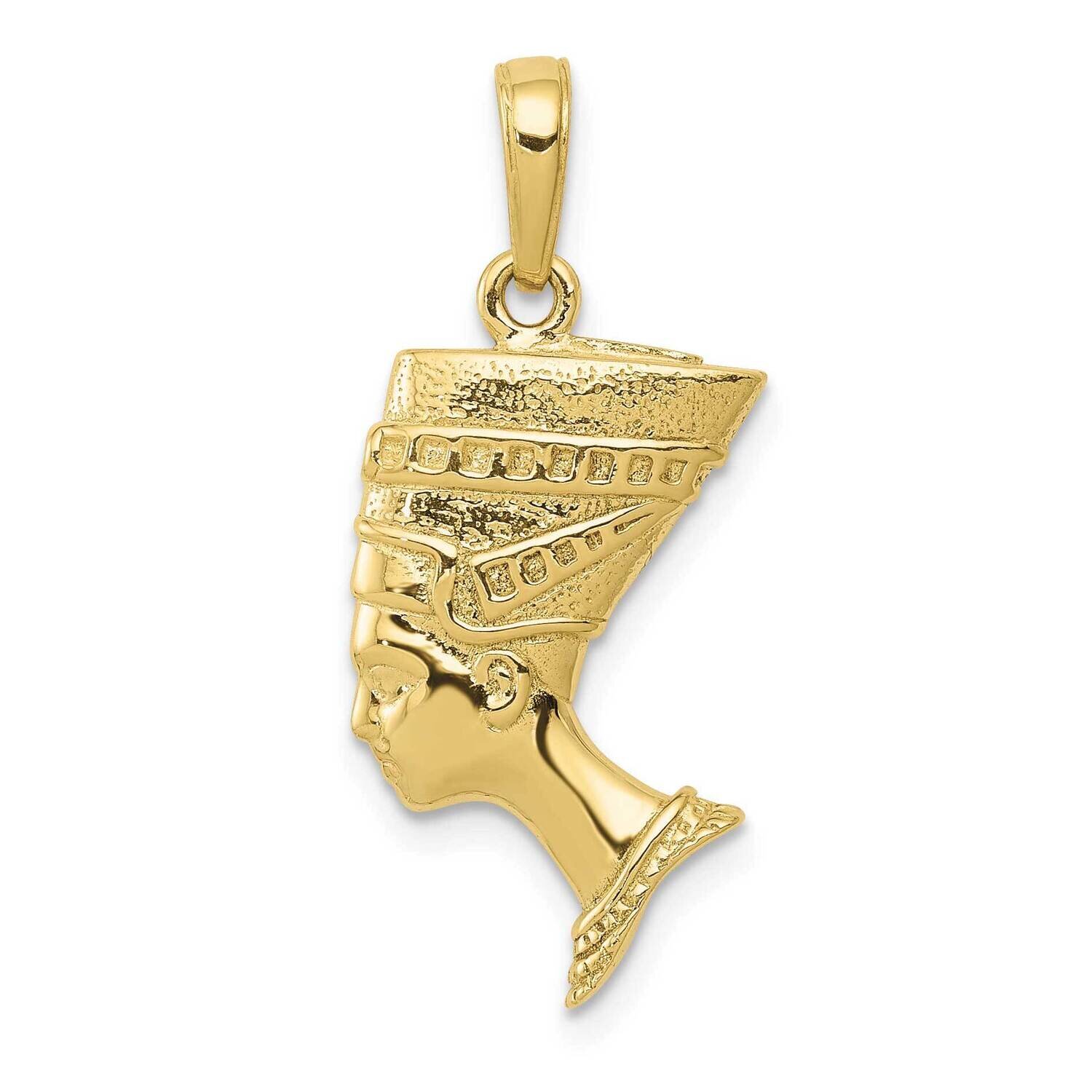 3-D Nefertiti Pendant 10k Gold 10C3069, MPN: 10C3069,