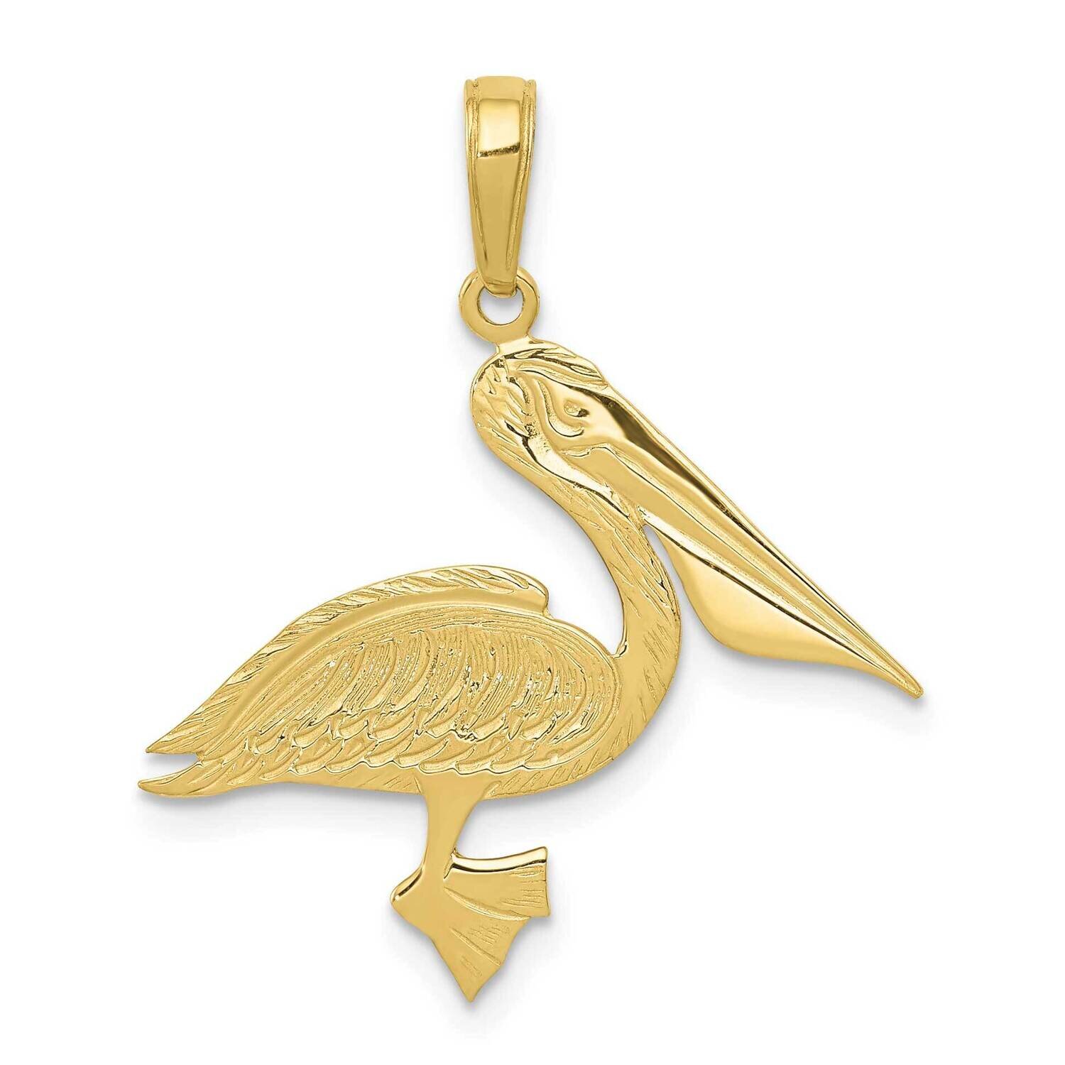 Pelican Pendant 10k Gold 10C3386, MPN: 10C3386,