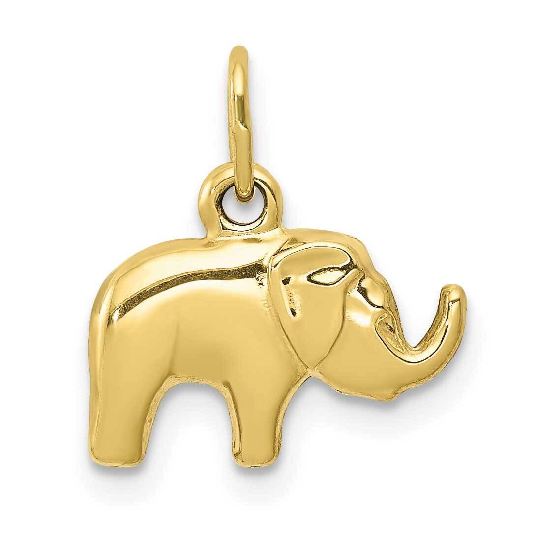 Elephant Charm 10k Gold 10C3531