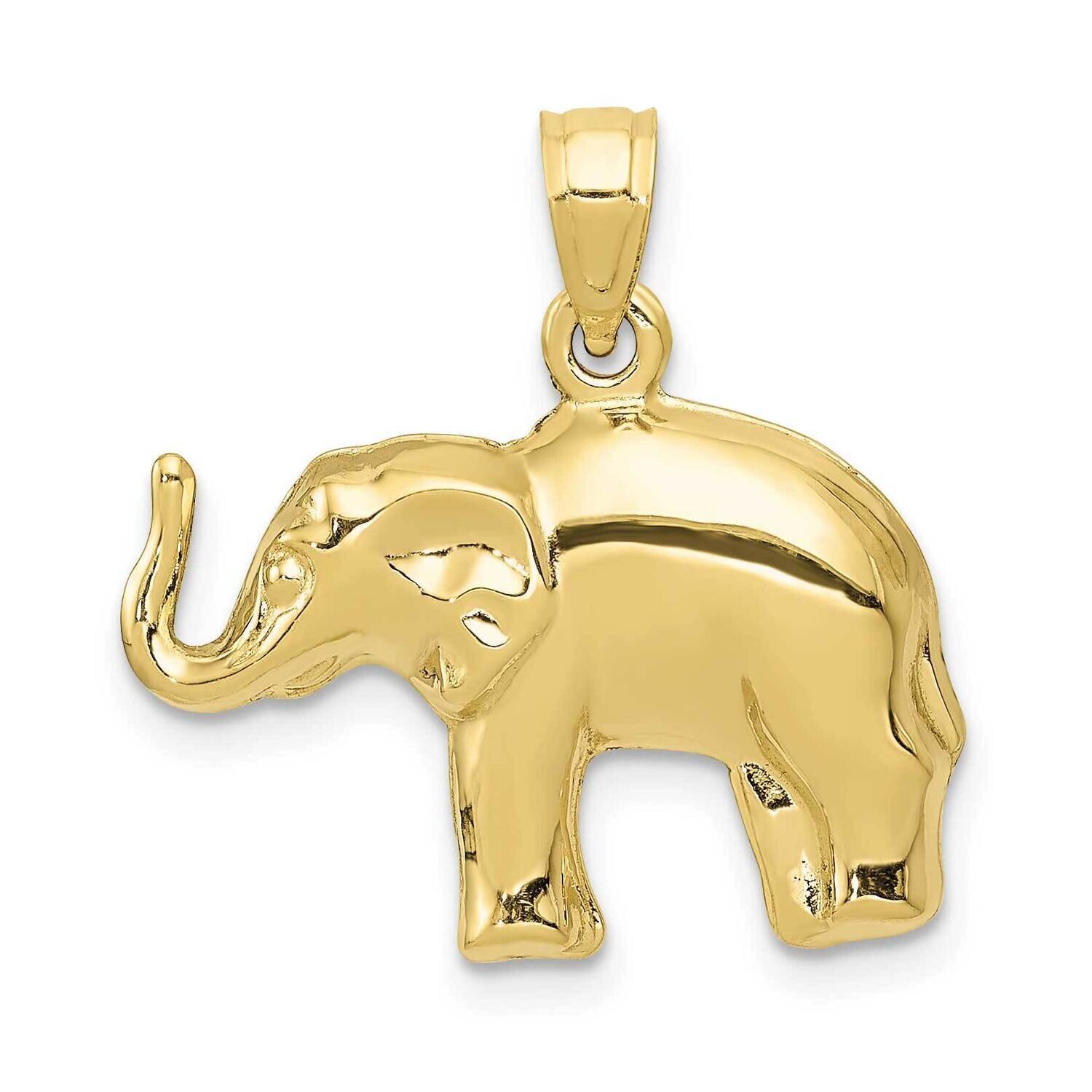 Elephant Pendant 10k Gold 10C3534, MPN: 10C3534,