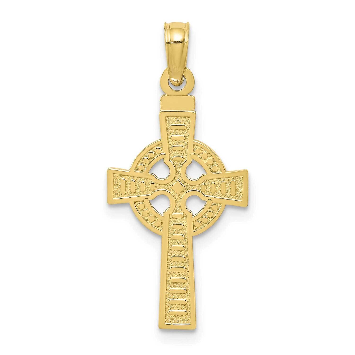 Reversible God Is Love Celtic Cross Pendant 10k Gold 10C3802, MPN: 10C3802,