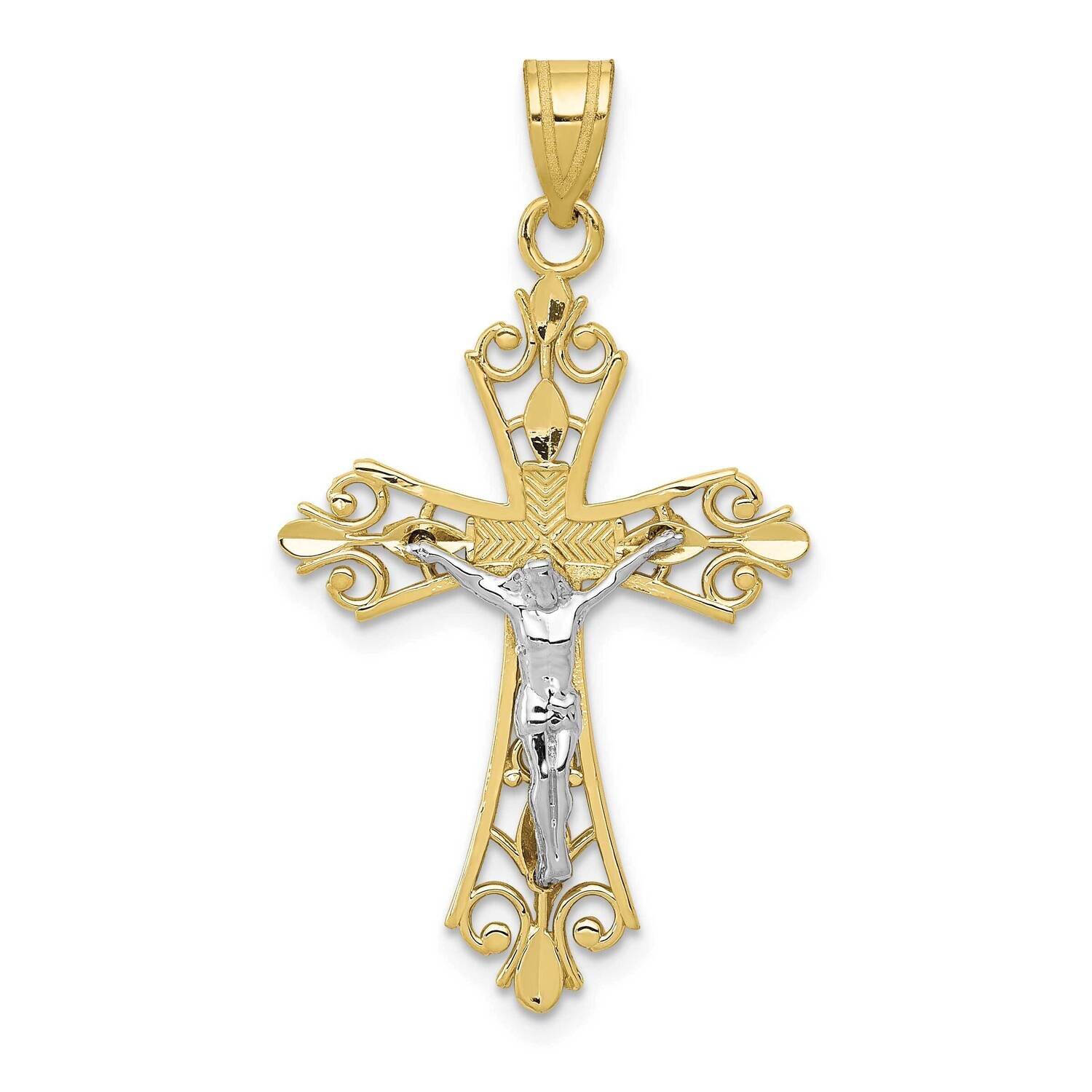 Two-Tone Pendant 10k Gold 10D3649, MPN: 10D3649,