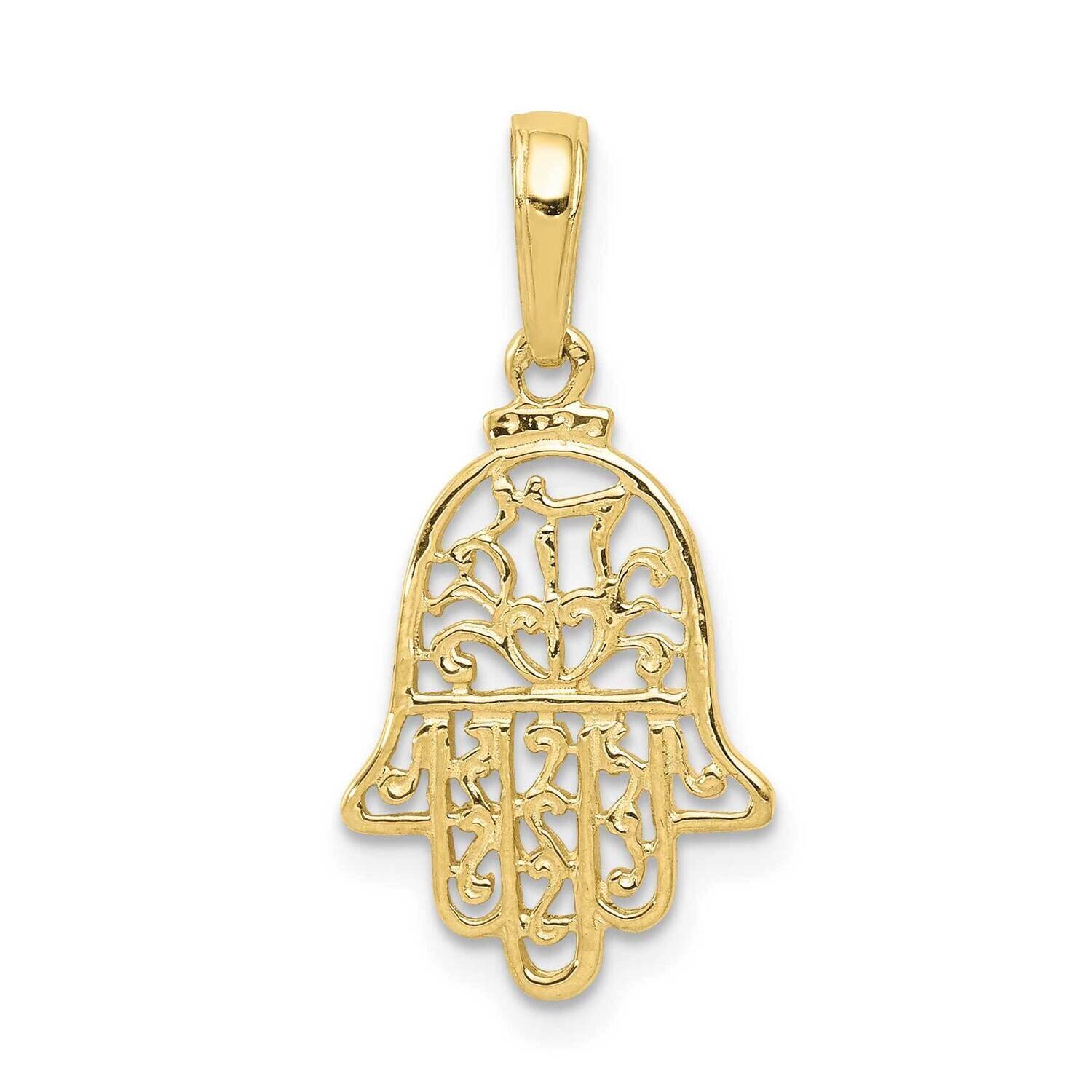 Chamseh Pendant 10k Gold 10D3807, MPN: 10D3807,