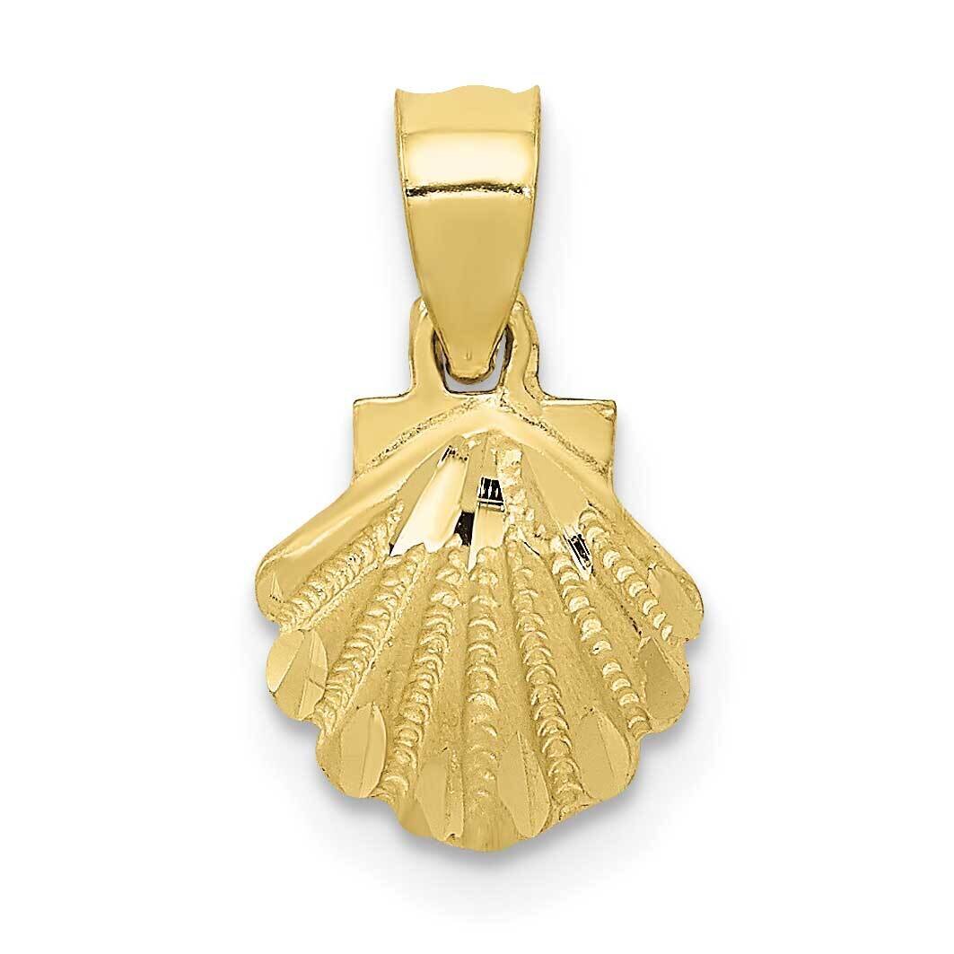 Scallop Shell Pendant 10k Gold 10K2965, MPN: 10K2965,