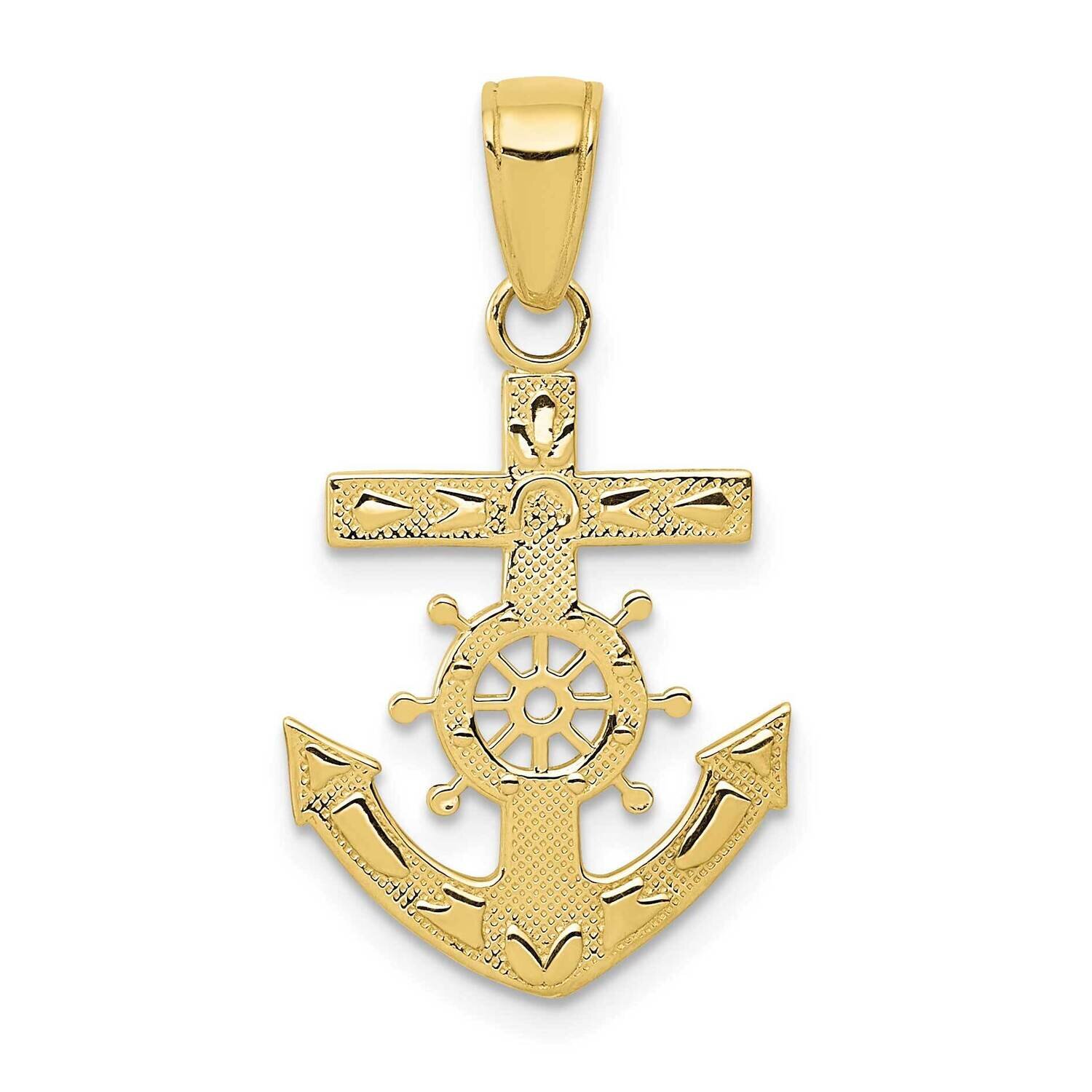 Mariner&#39;s Cross Pendant 10k Gold 10K3076, MPN: 10K3076,