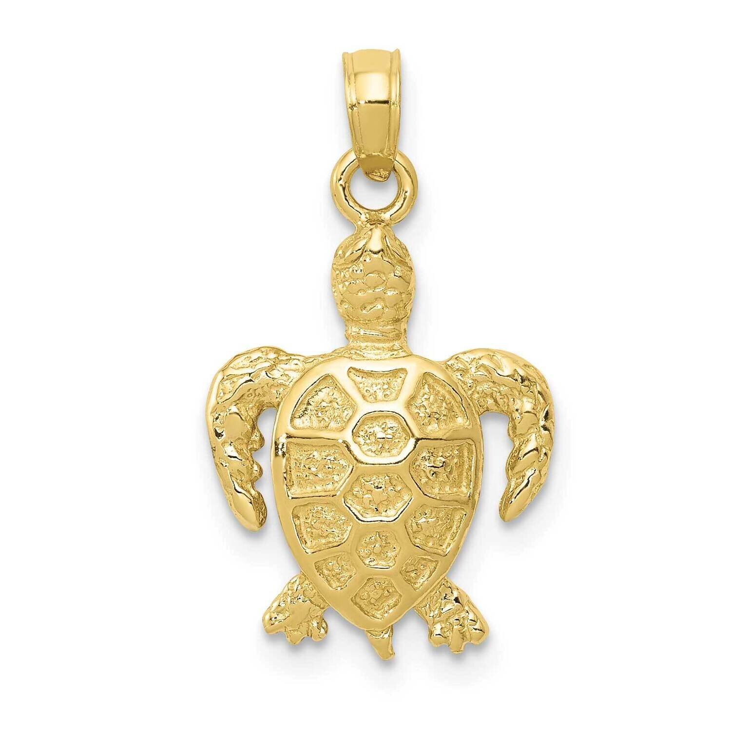 Sea Turtle Pendant 10k Gold 10K3309, MPN: 10K3309,