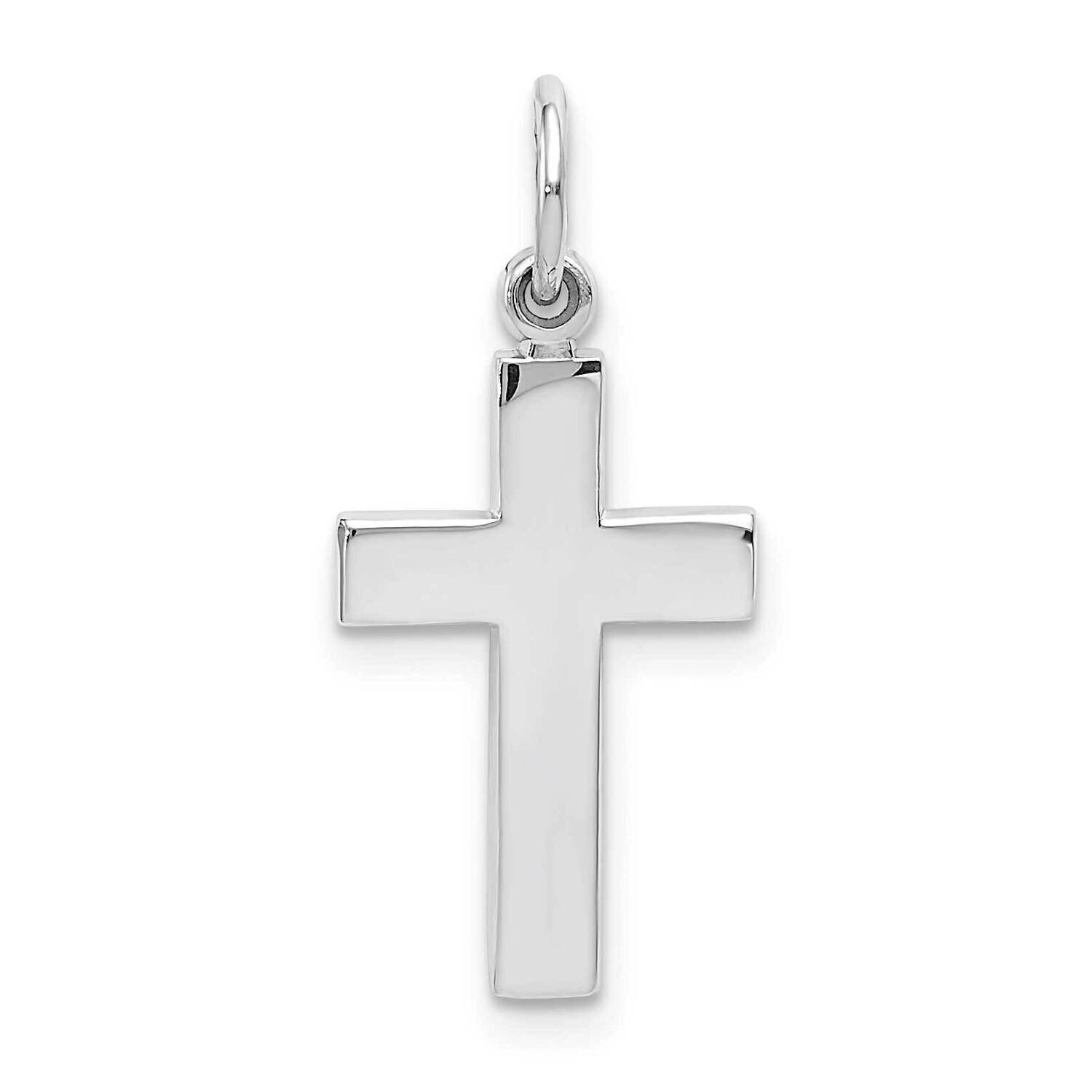 Cross Pendant 10k White Gold 10K360, MPN: 10K360,