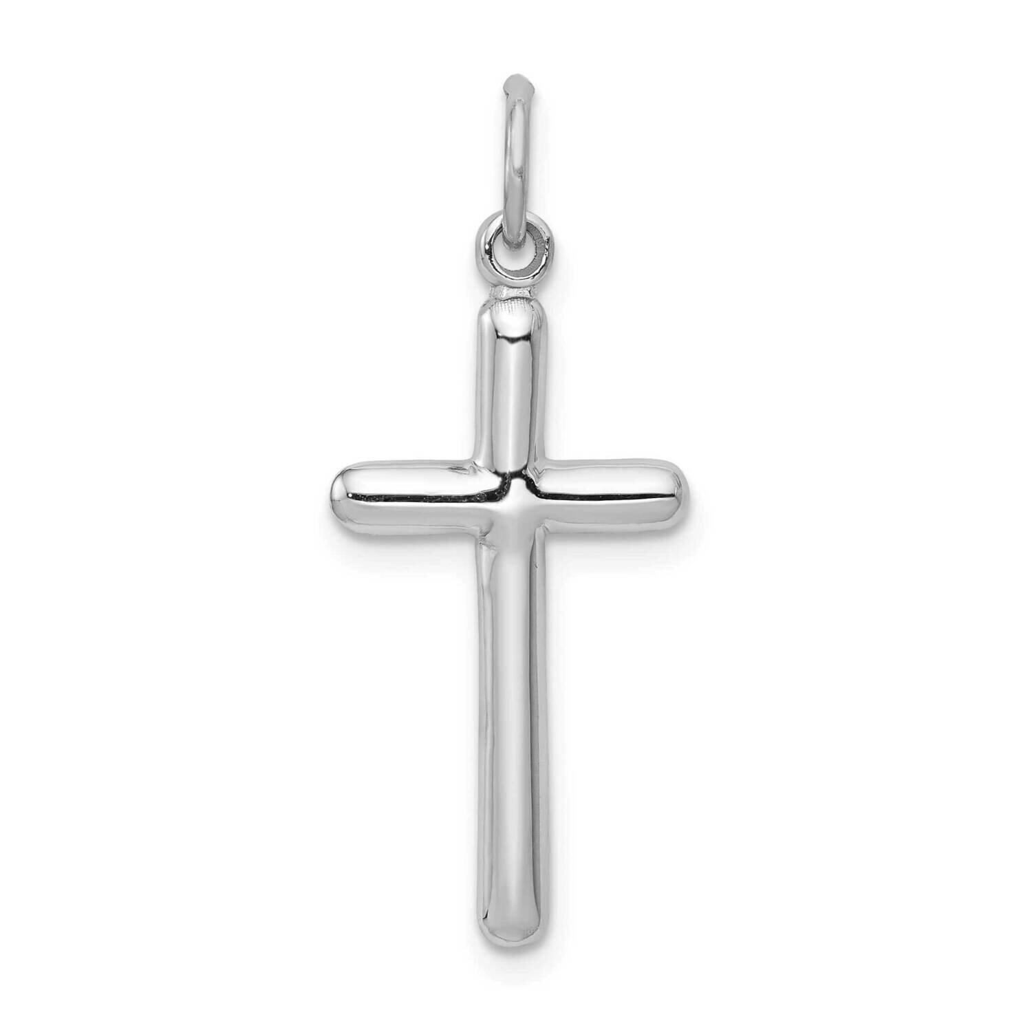 Cross Pendant 10k White Gold 10K361, MPN: 10K361,