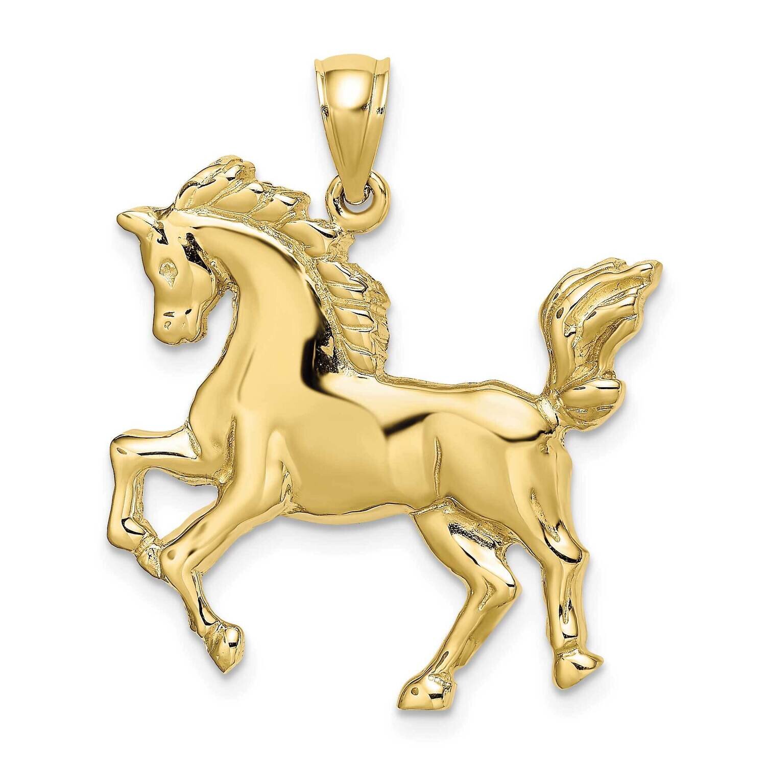 2-D Horse Charm 10k Gold 10K6543, MPN: 10K6543,