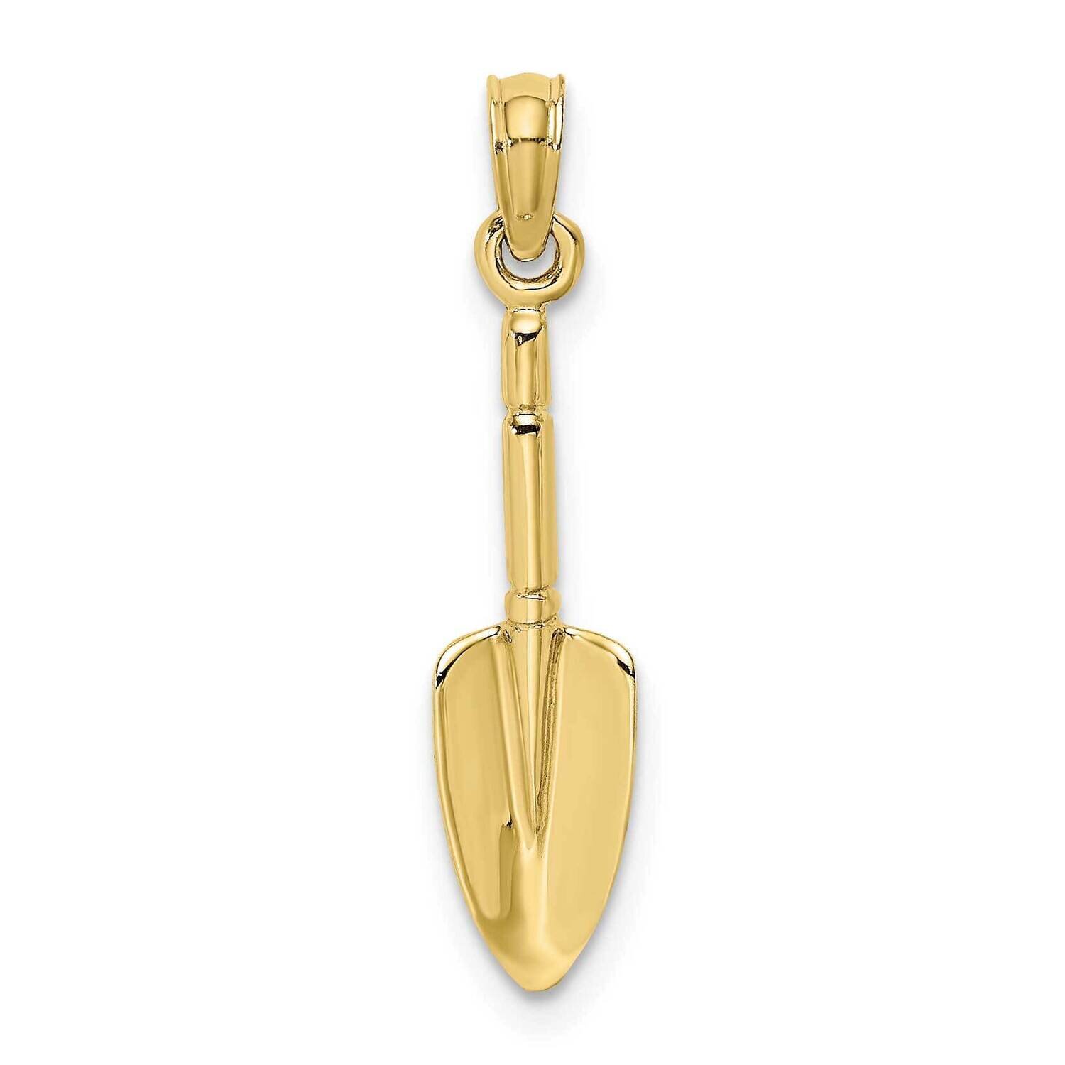 3-D Trowel Garden Tool Charm 10k Gold 10K7320, MPN: 10K7320,