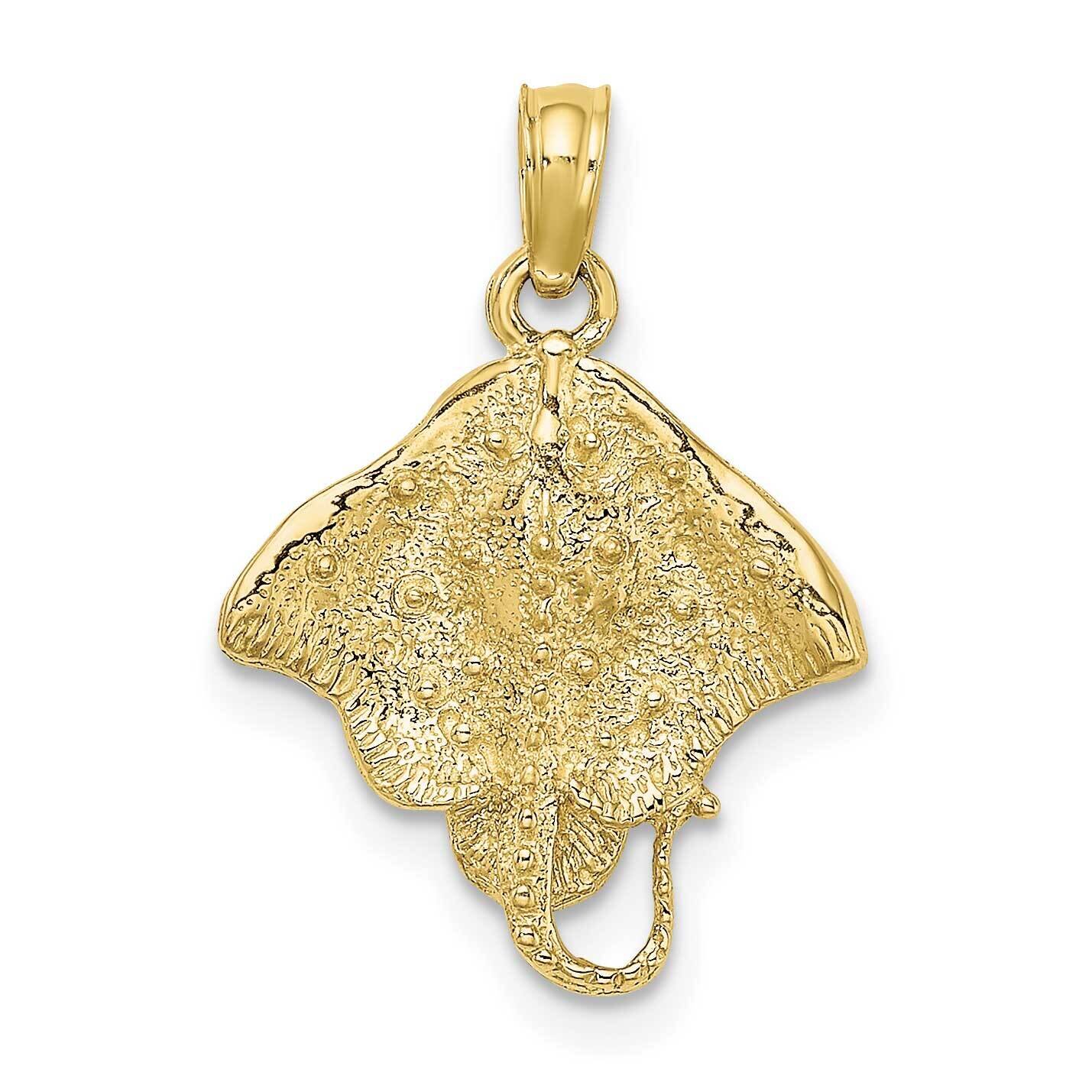 2-D Stingray Charm 10k Gold 10K7521, MPN: 10K7521,