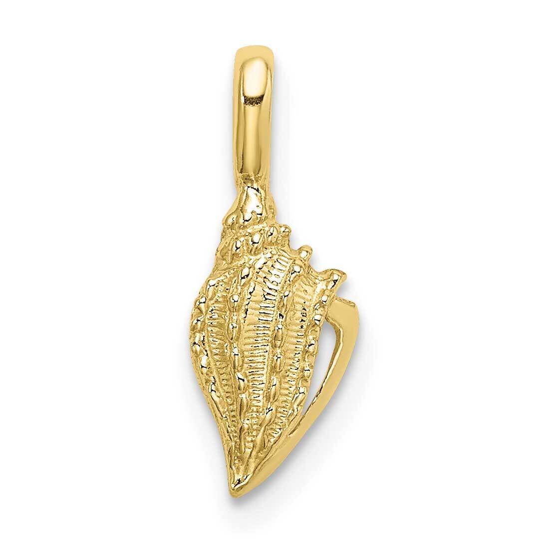 Mini Conch Shell Charm 10k Gold 10K7936, MPN: 10K7936,