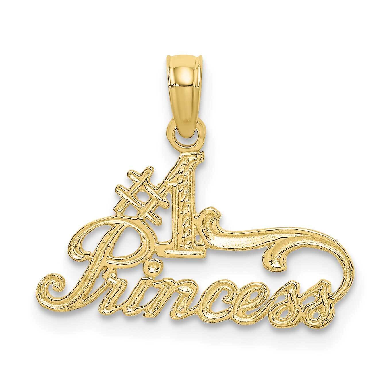 #1 Princess Charm 10k Gold 10K8883