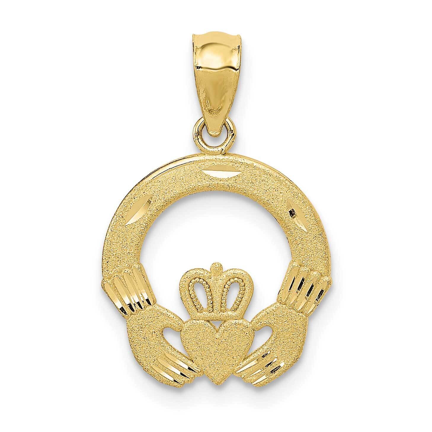 Claddagh Charm 10k Gold 10M298, MPN: 10M298,