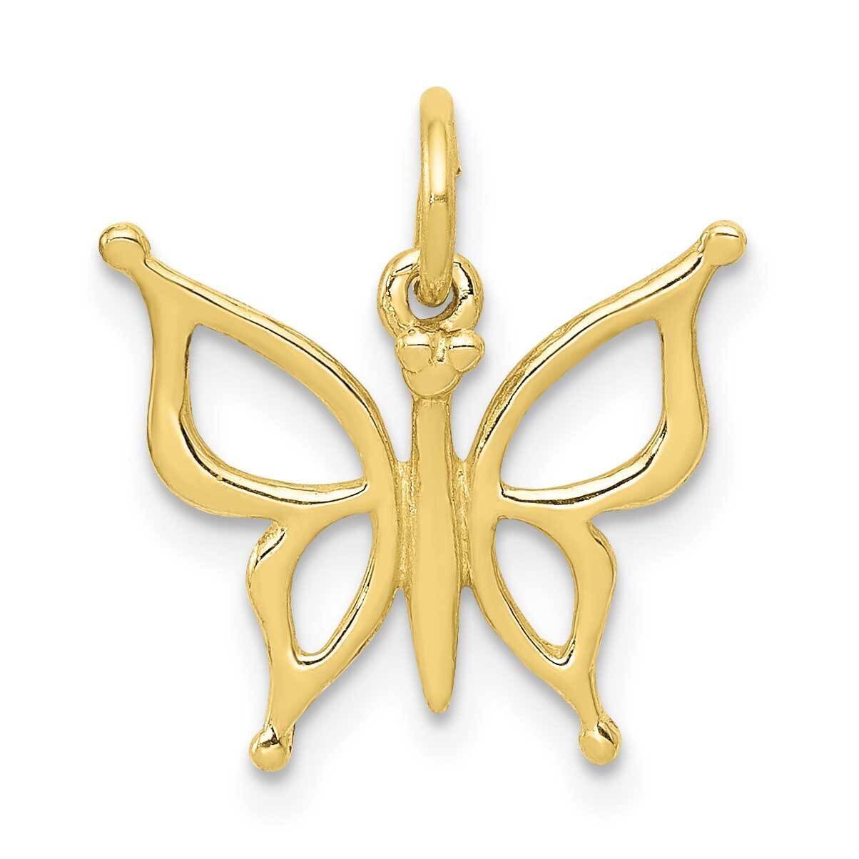 Butterfly Charm 10k Gold 10XAC139, MPN: 10XAC139,