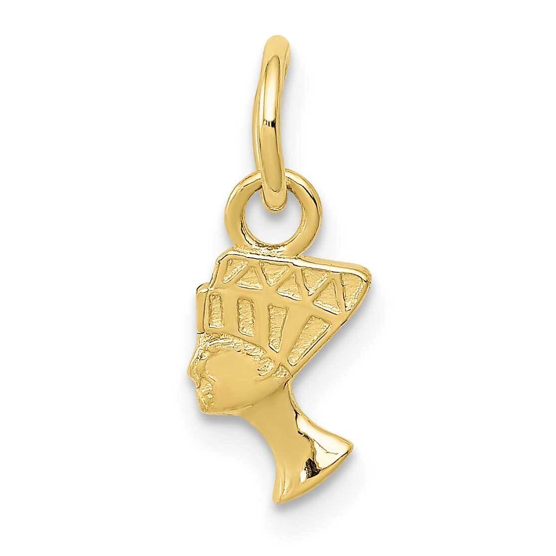 Nefertiti Charm 10k Gold 10ZC443, MPN: 10ZC443,