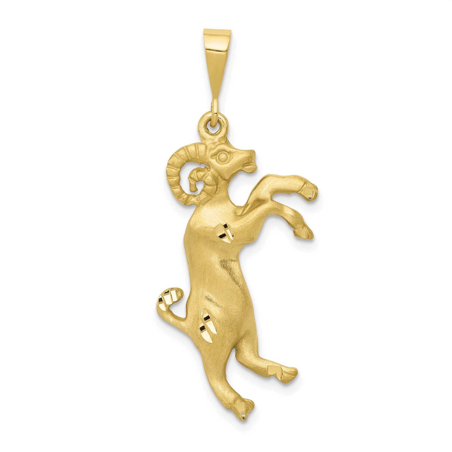 Aries Zodiac Charm 10k Gold 10ZC464, MPN: 10ZC464,