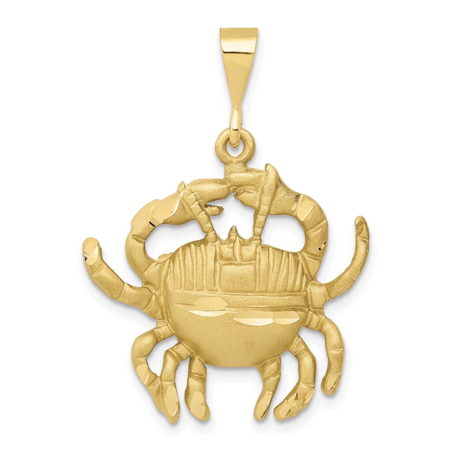 Cancer Zodiac Charm 10k Gold 10ZC467, MPN: 10ZC467,