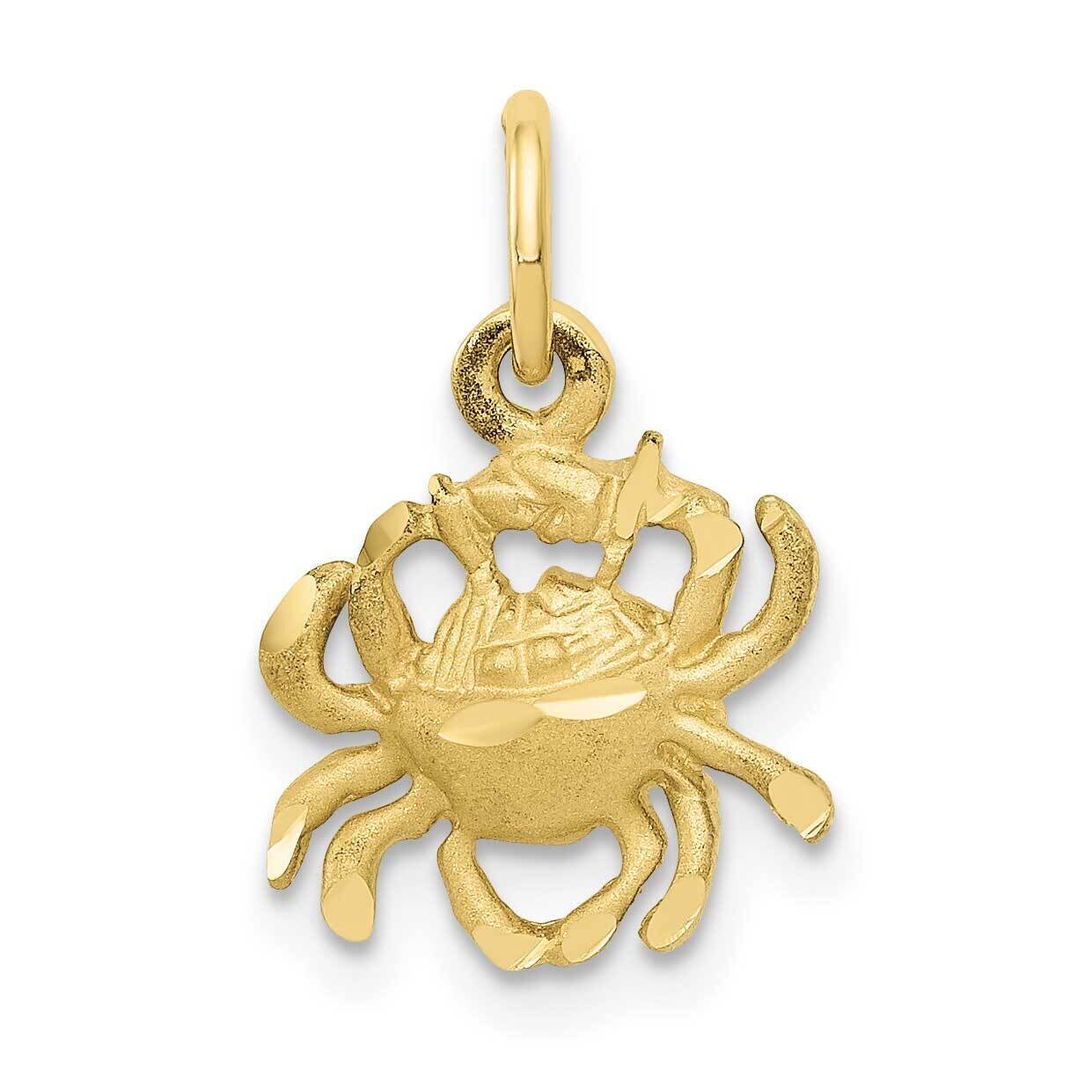 Cancer Zodiac Charm 10k Gold 10ZC479, MPN: 10ZC479,