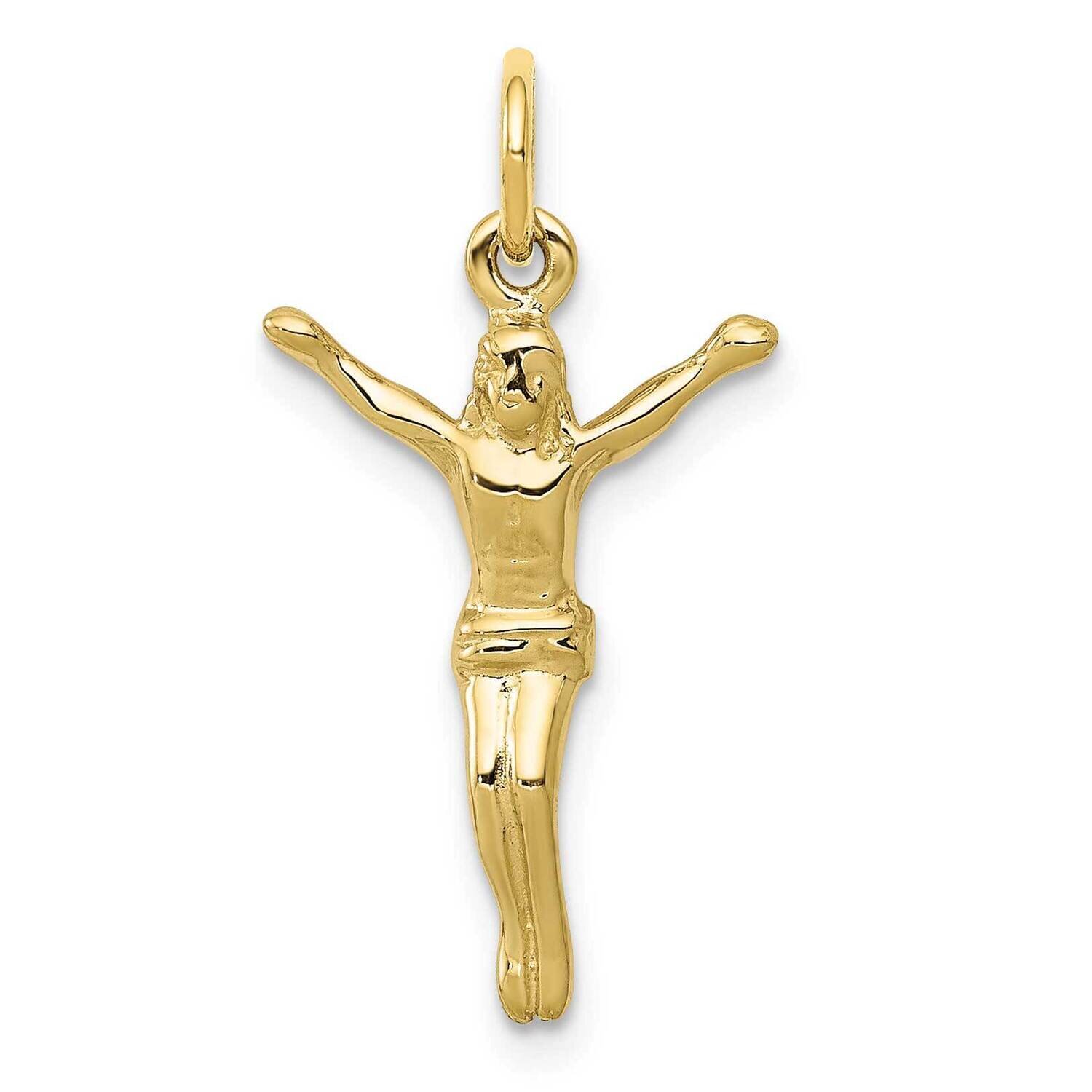 Crucifix Charm 10k Gold 10ZC792