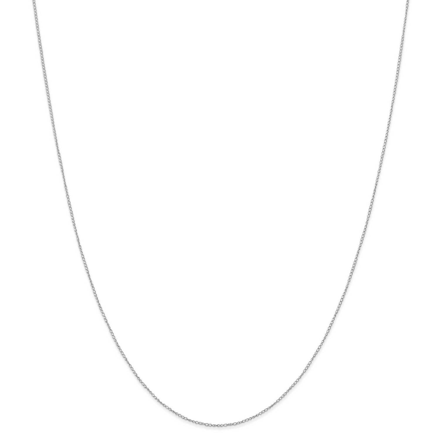 White .42mm Gold Carded Curb Chain 13 Inch 14k Gold 6CW-13, MPN: 6CW-13, 883957165790