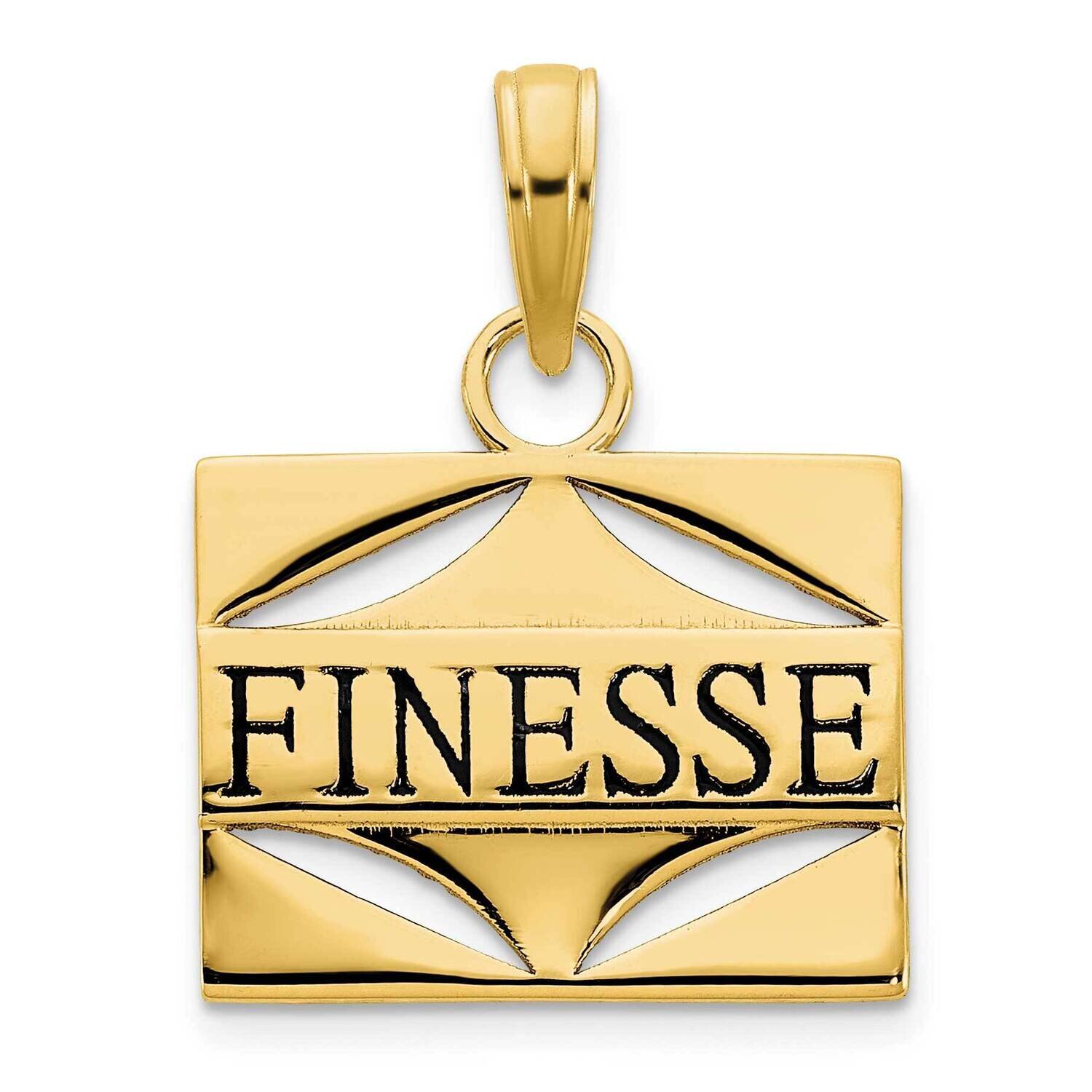 Epoxy Finesse Pendant 14k Gold D5100, MPN: D5100,