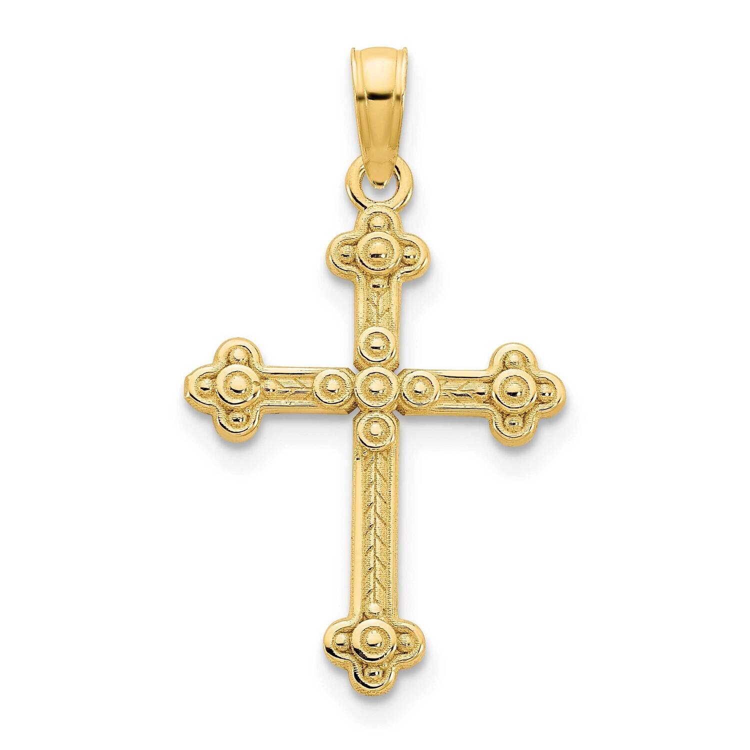 Fancy Cross Pendant 14k Gold D5134, MPN: D5134,