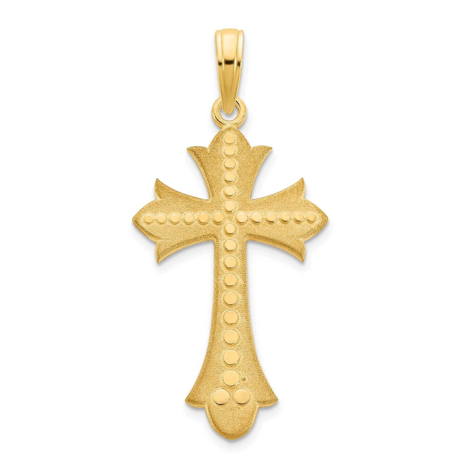 Cross Pendant 14k Gold D5148, MPN: D5148,