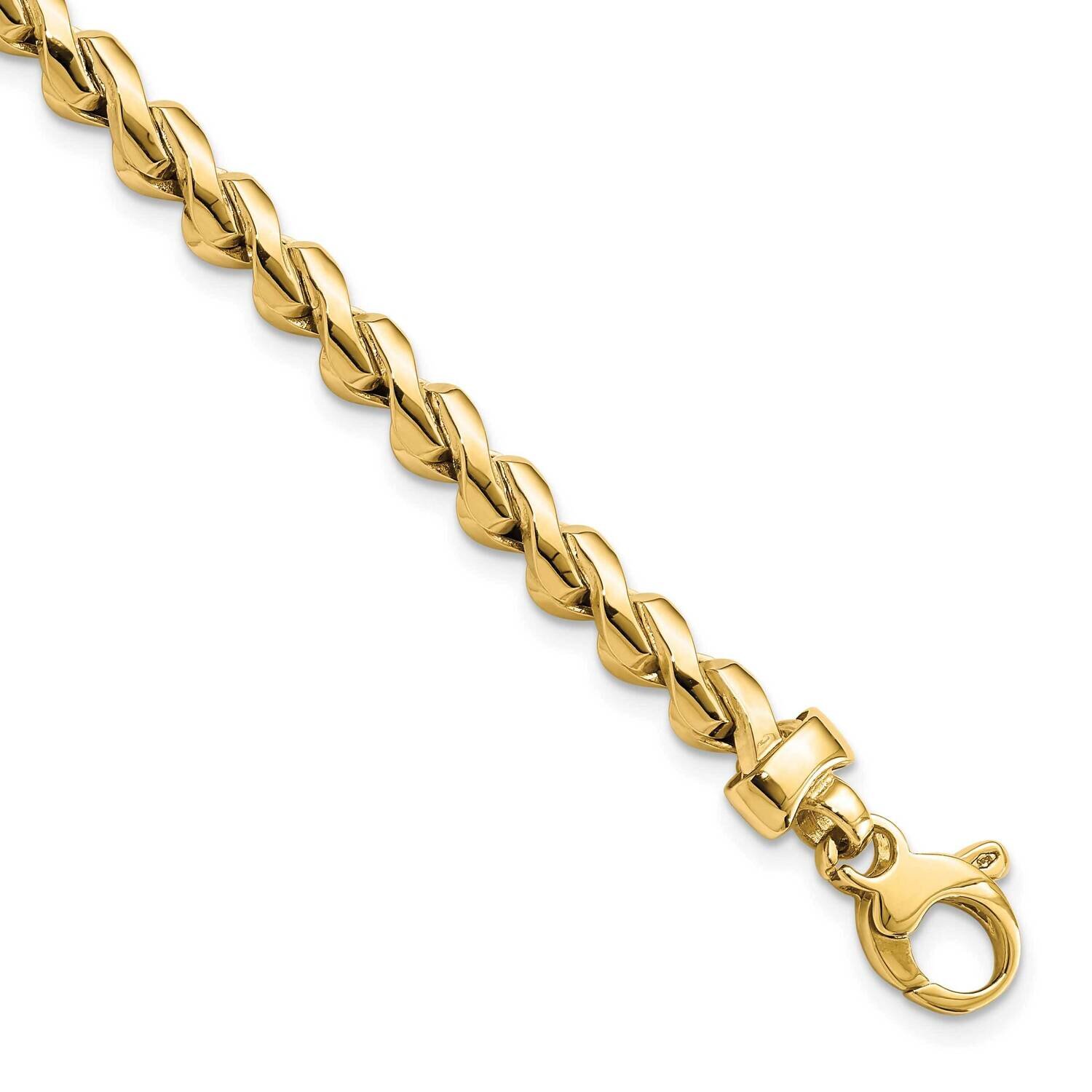 Fancy Link Bracelet 14k Gold Polished FB1926-7.5, MPN: FB1926-7.5, 883957813004