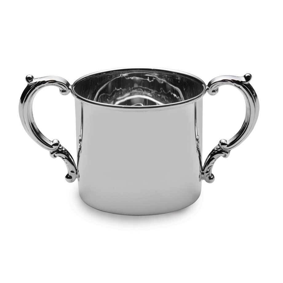 Double Hollow Handles Baby Cup Sterling Silver GP432