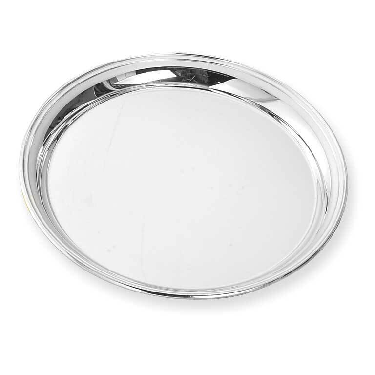 11 Round Tray Sterling Silver GP8834