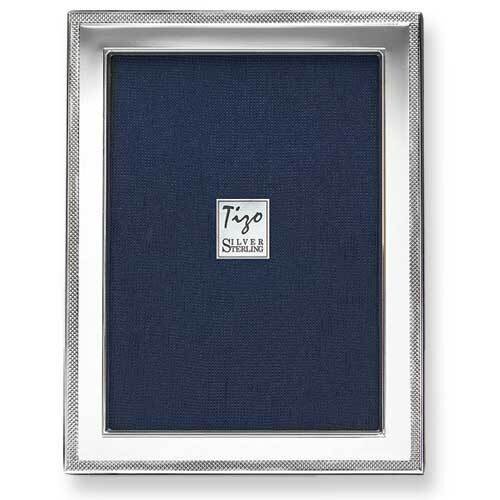 925 Plain with Mesh Border 4x6 Frame Sterling Silver GP8955, MPN: GP8955,