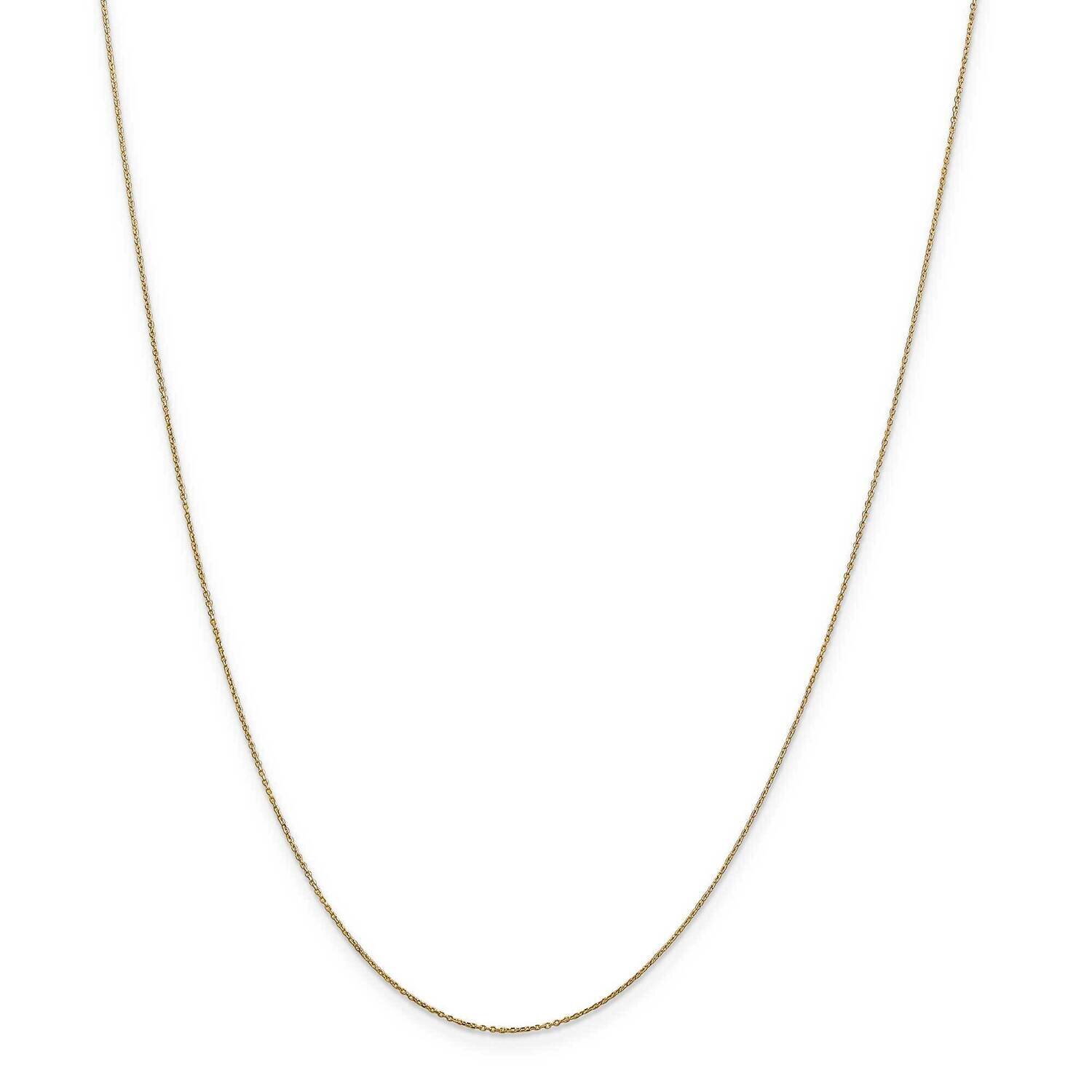 .6mm Diamond-Cut Round Open Link Cable Chain 22 Inch 14k Gold PEN136-22, MPN: PEN136-22, 8839571680…