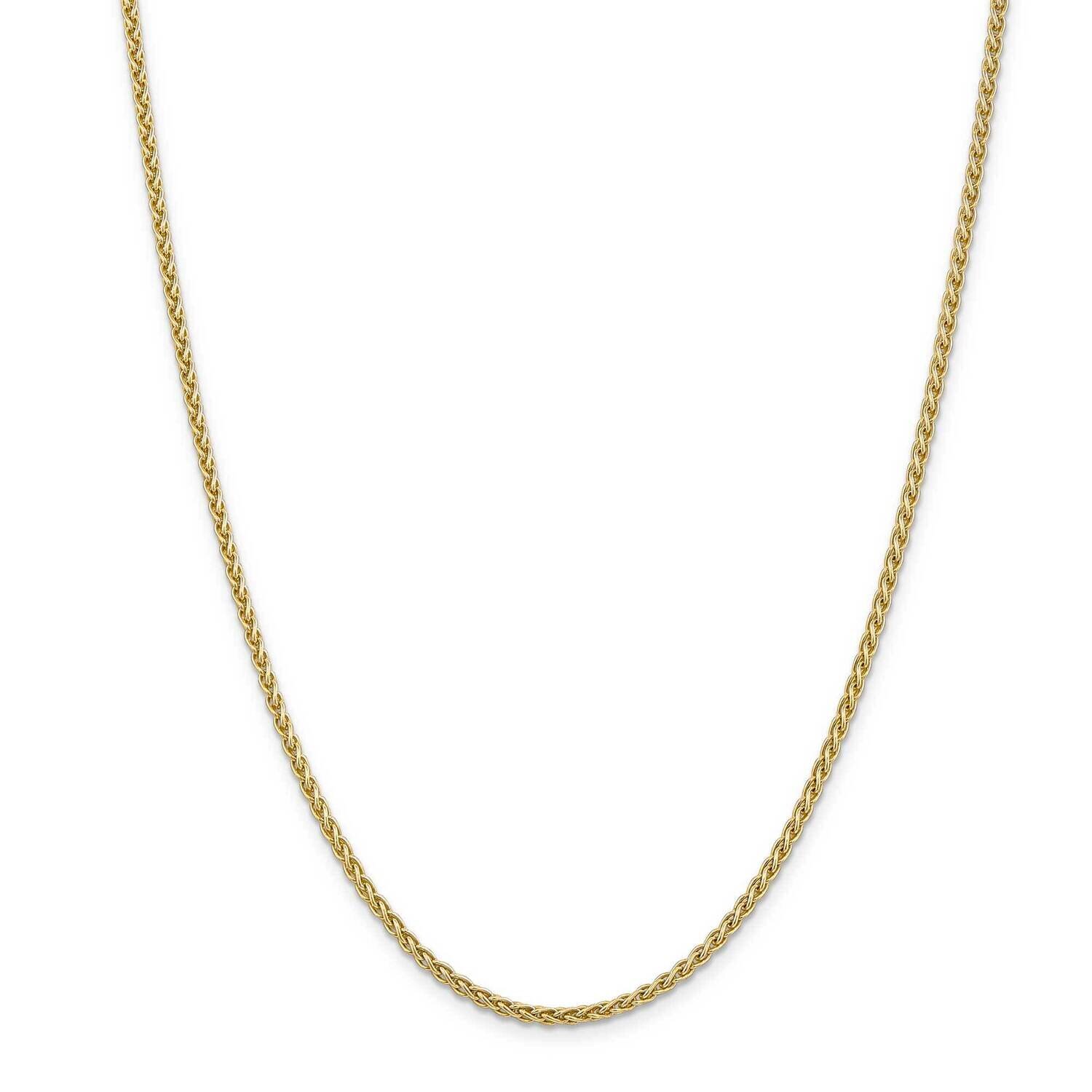 2.8mm Spiga Chain 26 Inch 14k Gold PEN14-26, MPN: PEN14-26, 883957172712