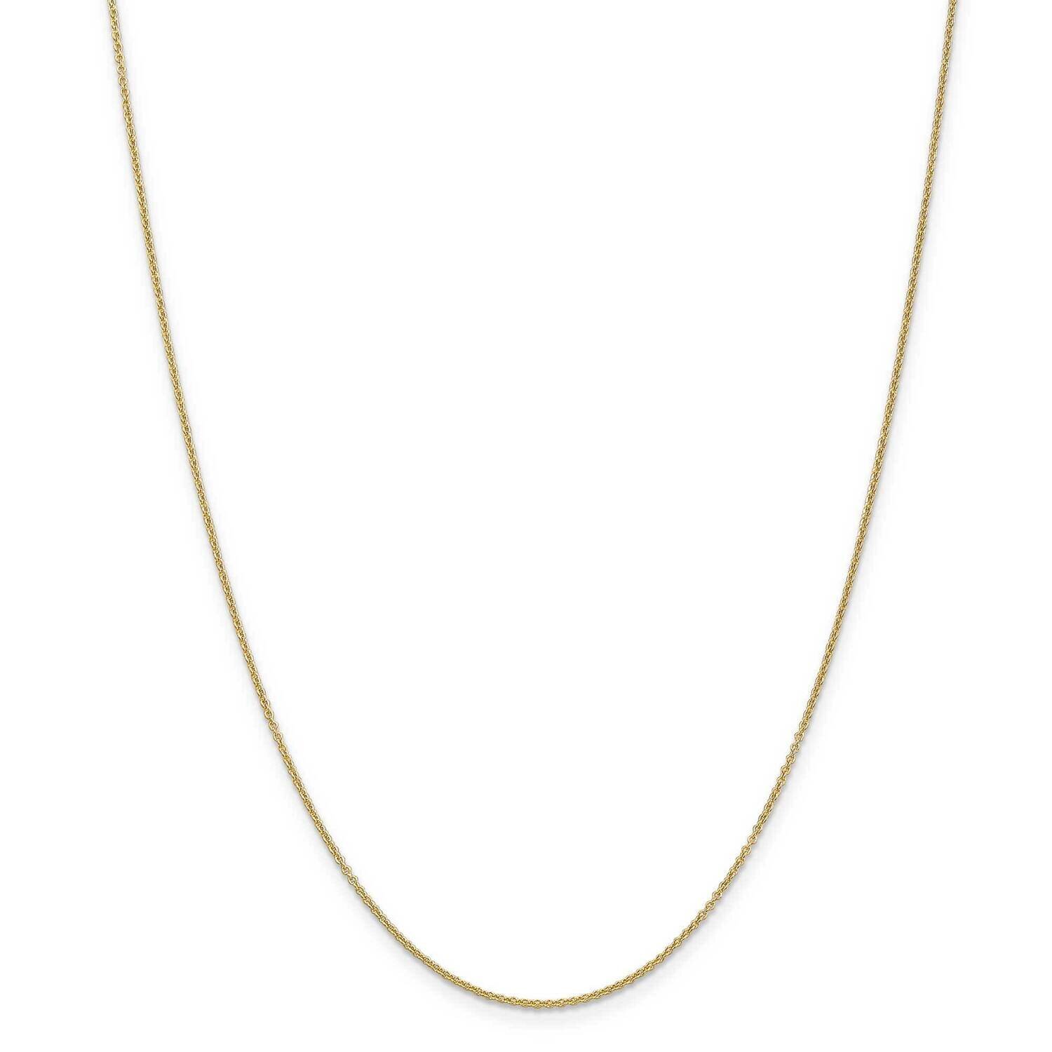 1.2mm Cable Chain 14 Inch 14k Gold PEN213-14