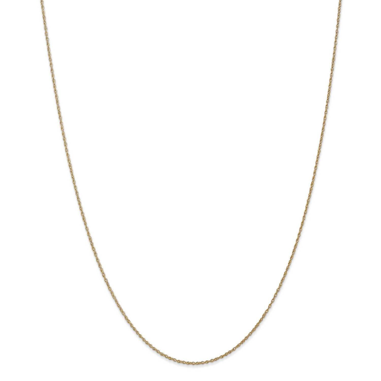.8mm Light-Baby Rope Chain 26 Inch 14k Gold PEN3-26, MPN: PEN3-26, 883957166049