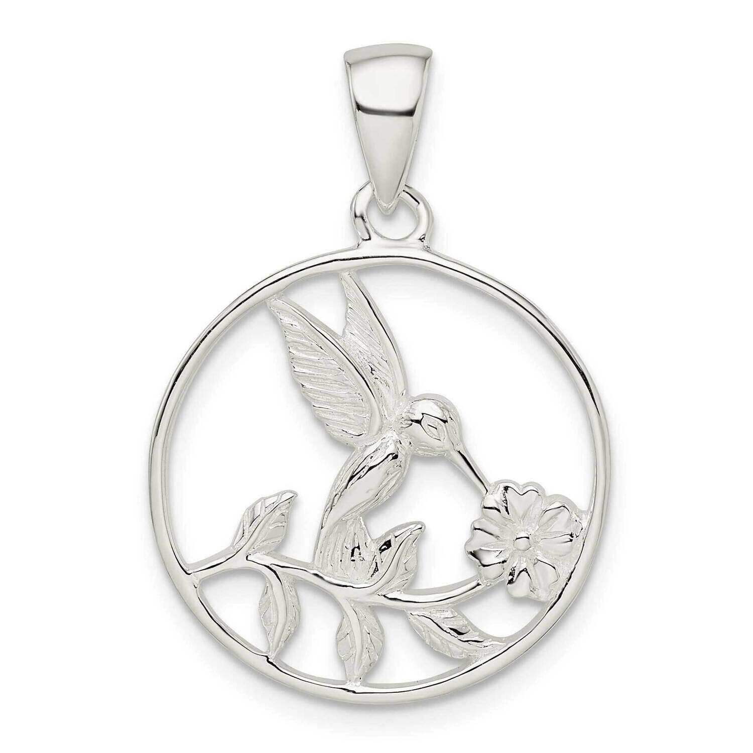 Hummingbird Pendant Sterling Silver QC11048, MPN: QC11048,