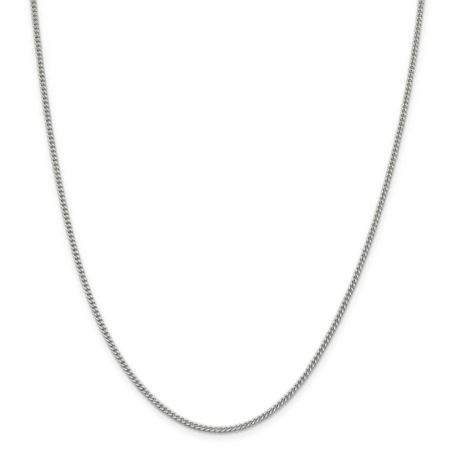 2mm Curb Chain 14 Inch Sterling Silver QCB060-14, MPN: QCB060-14, 191101784378