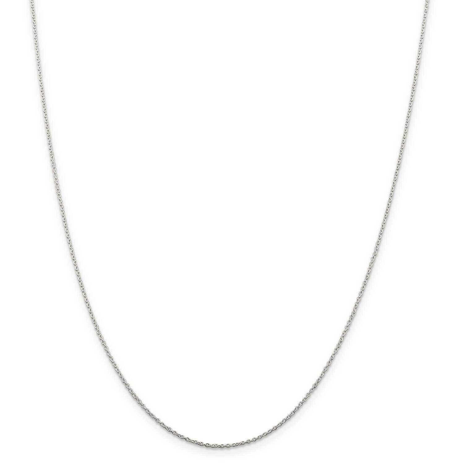 1mm Cable Chain 22 Inch Sterling Silver QCL030-22, MPN: QCL030-22,