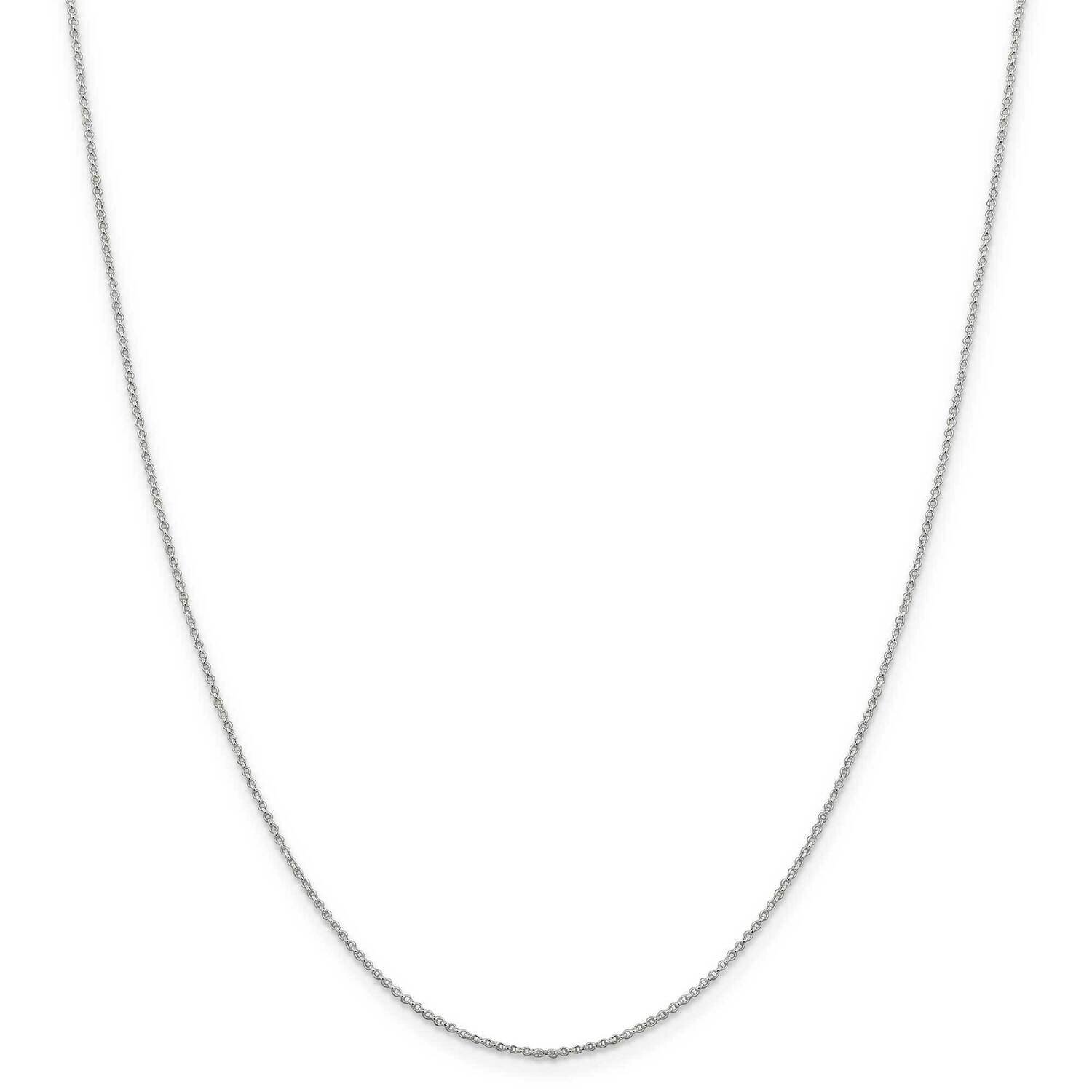 1.1mm Rolo Chain 14 Inch Sterling Silver QFC205-14