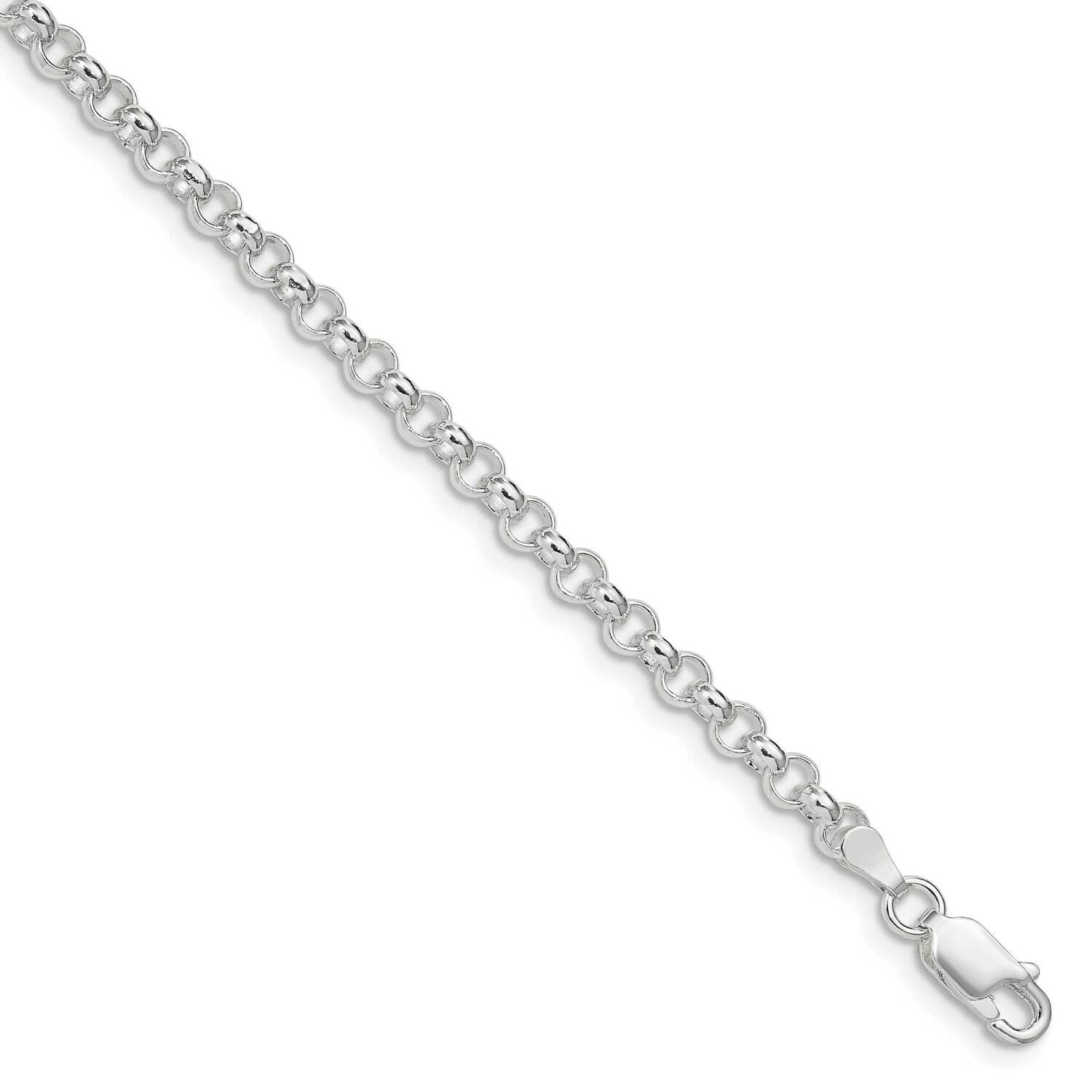 4mm Rolo Chain 7 Inch Sterling Silver QFC5-7, MPN: QFC5-7,